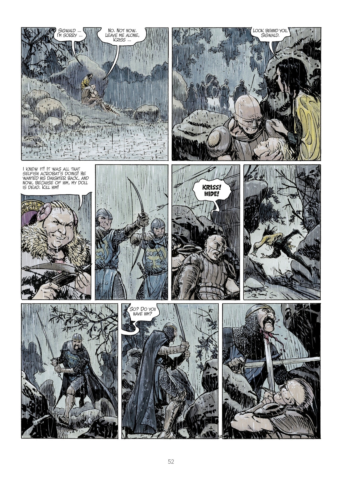 Read online Thorgal - Kriss of Valnor: I Forget Nothing! comic -  Issue # Full - 54