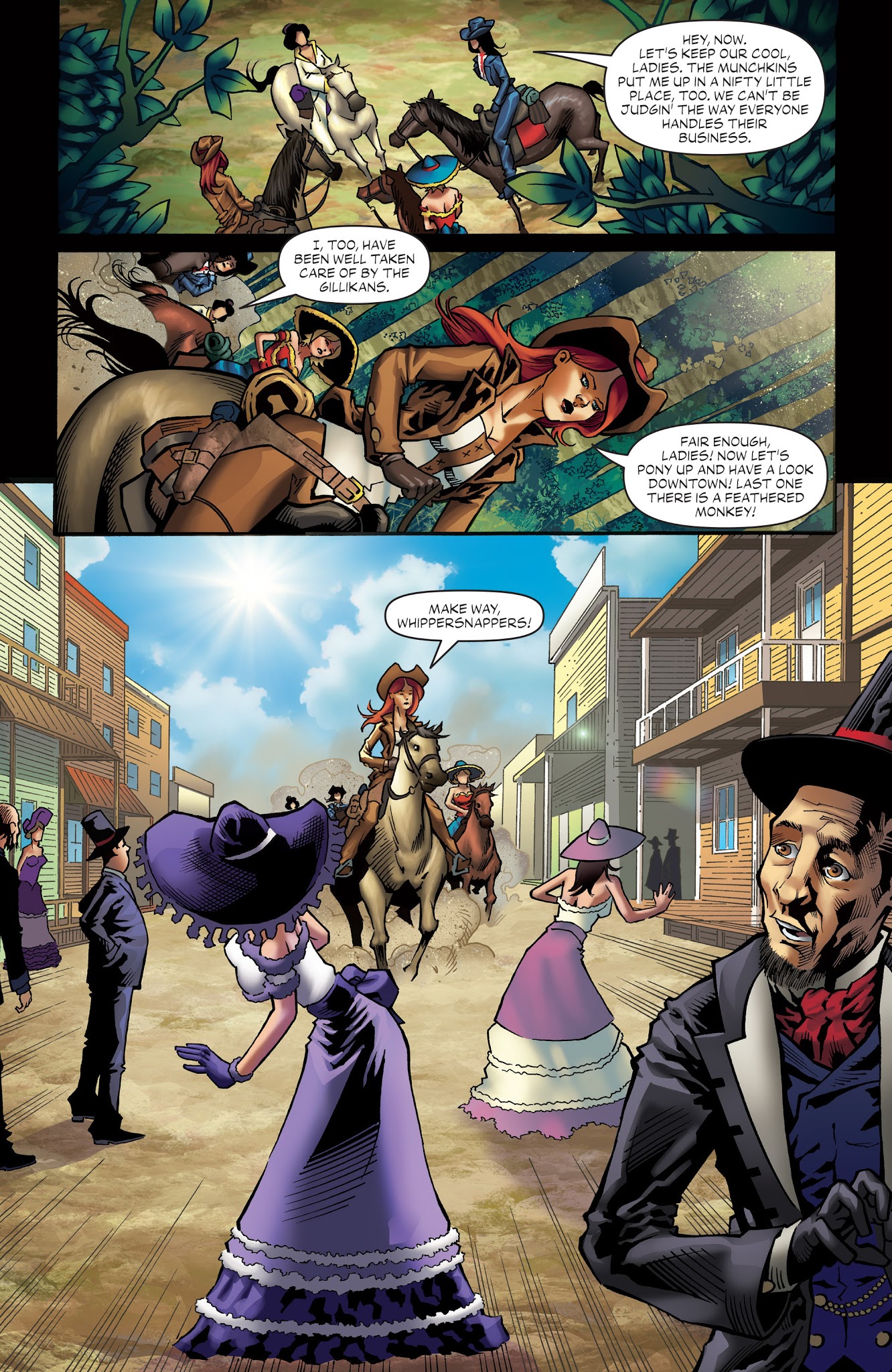 Read online Legend of Oz: The Wicked West (2015) comic -  Issue #4 - 27