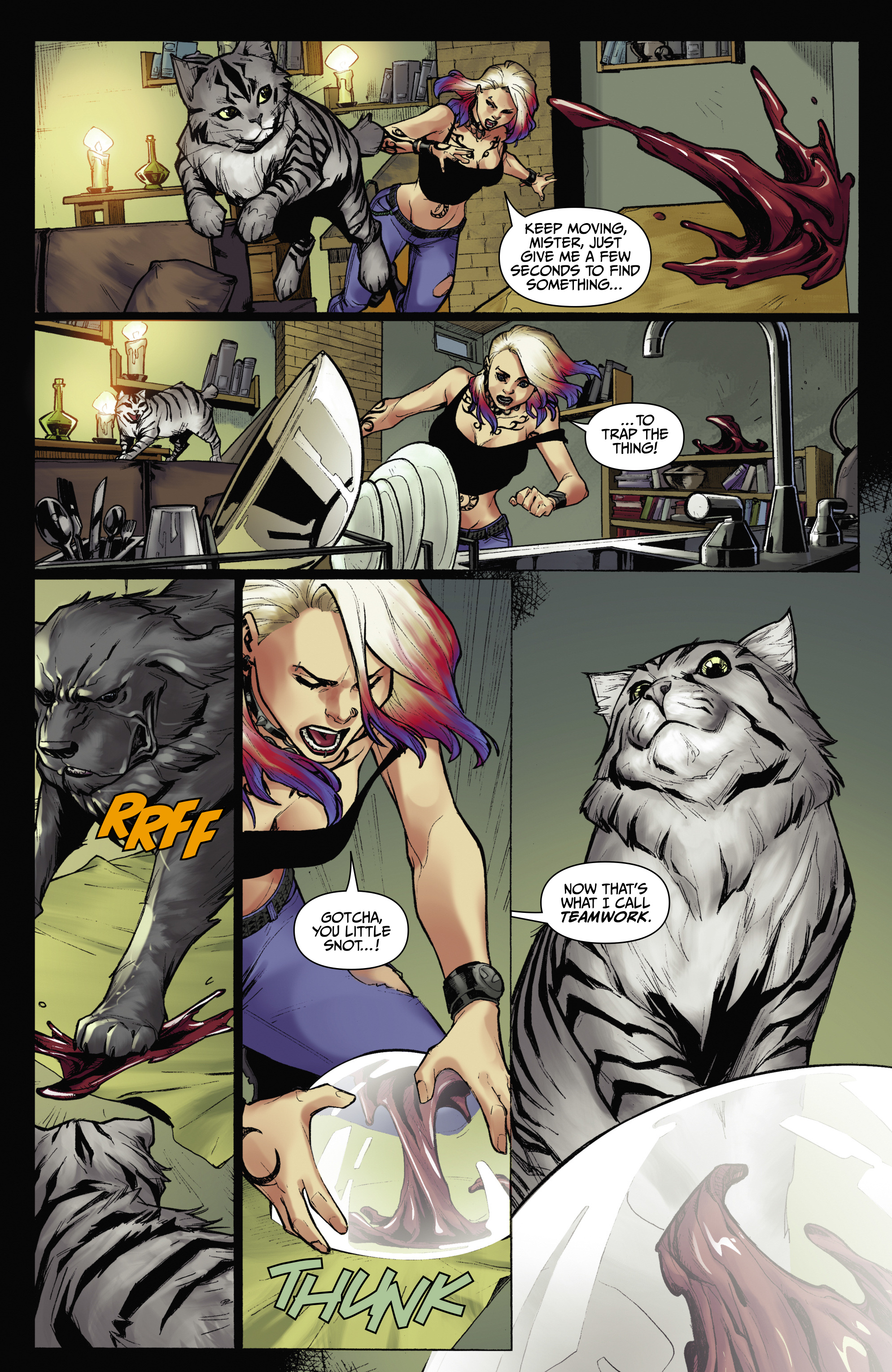 Read online Jim Butcher's The Dresden Files: Down Town comic -  Issue #3 - 6