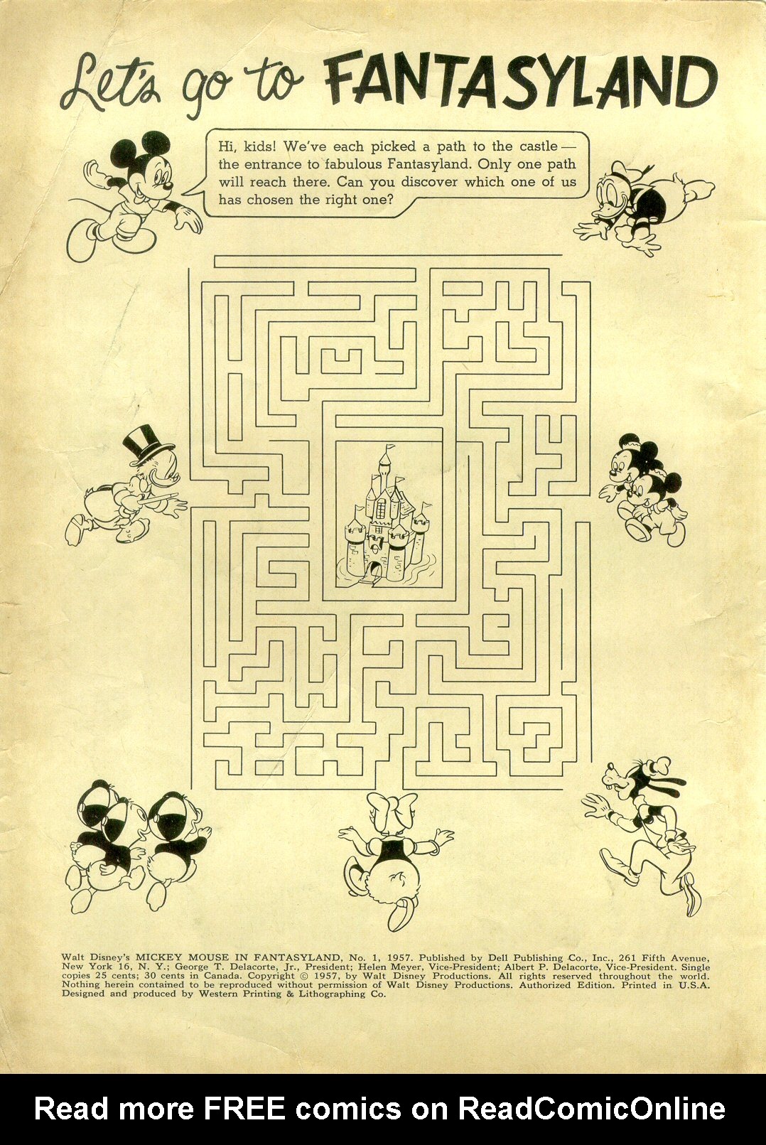 Read online Mickey Mouse in Fantasyland comic -  Issue # TPB - 2