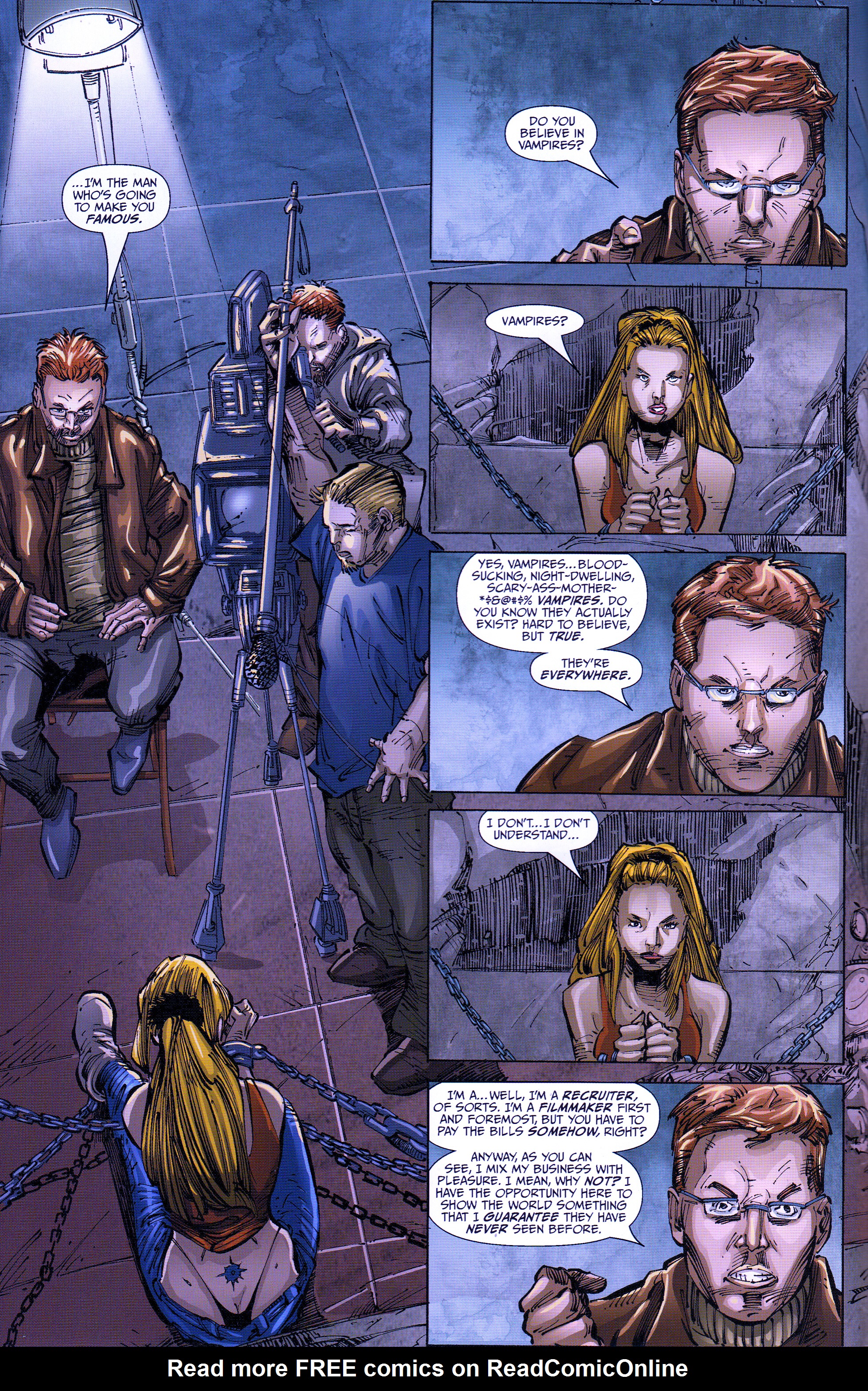 Read online BloodRayne: Red Blood Run comic -  Issue #1 - 4