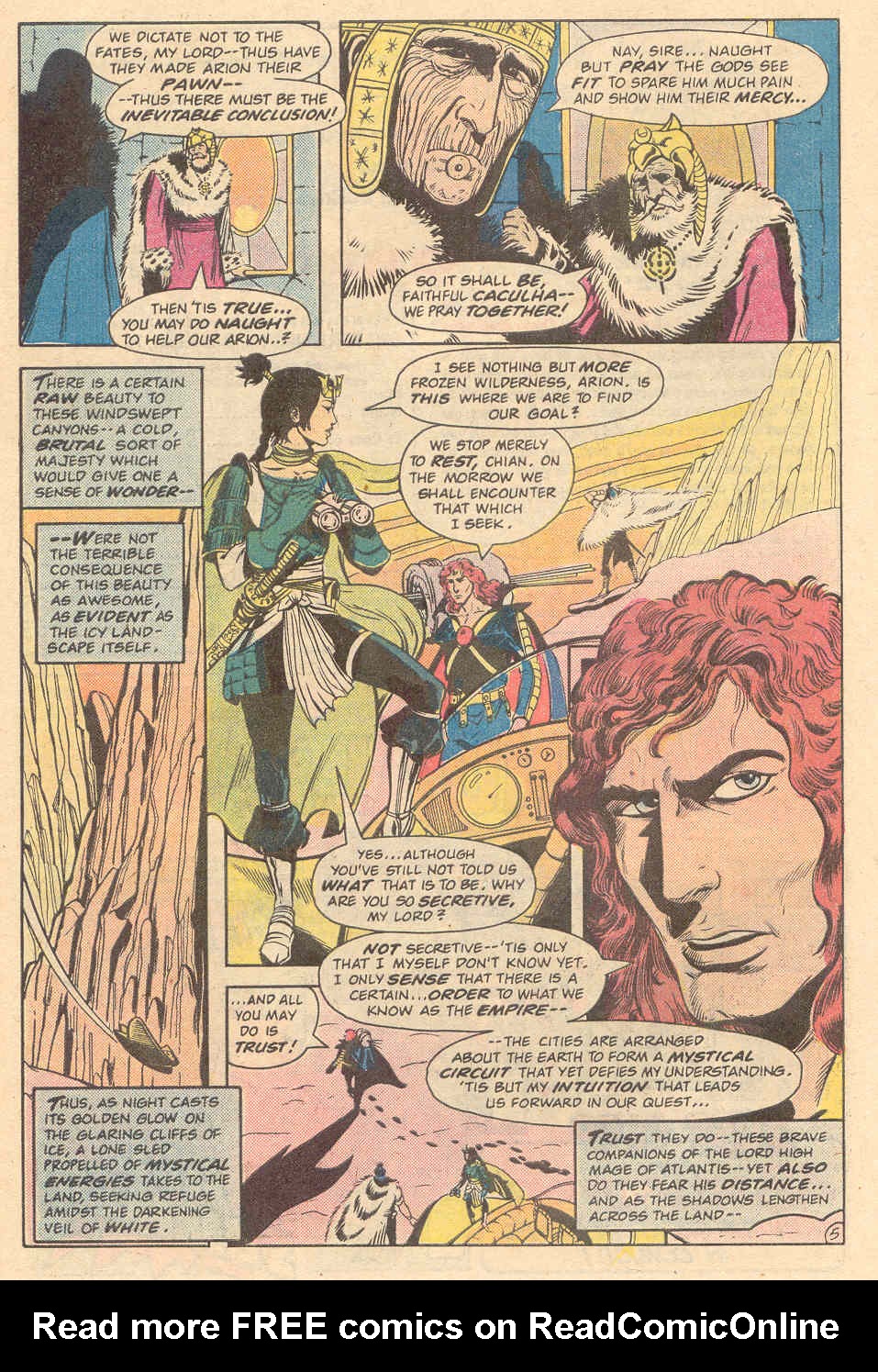 Read online Warlord (1976) comic -  Issue #59 - 23