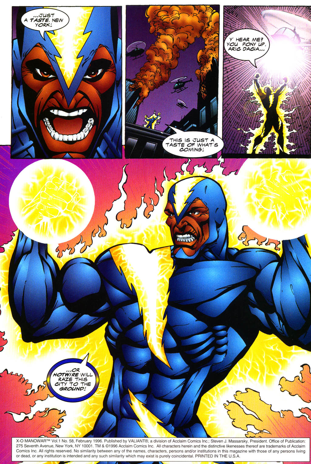 Read online X-O Manowar (1992) comic -  Issue #58 - 2