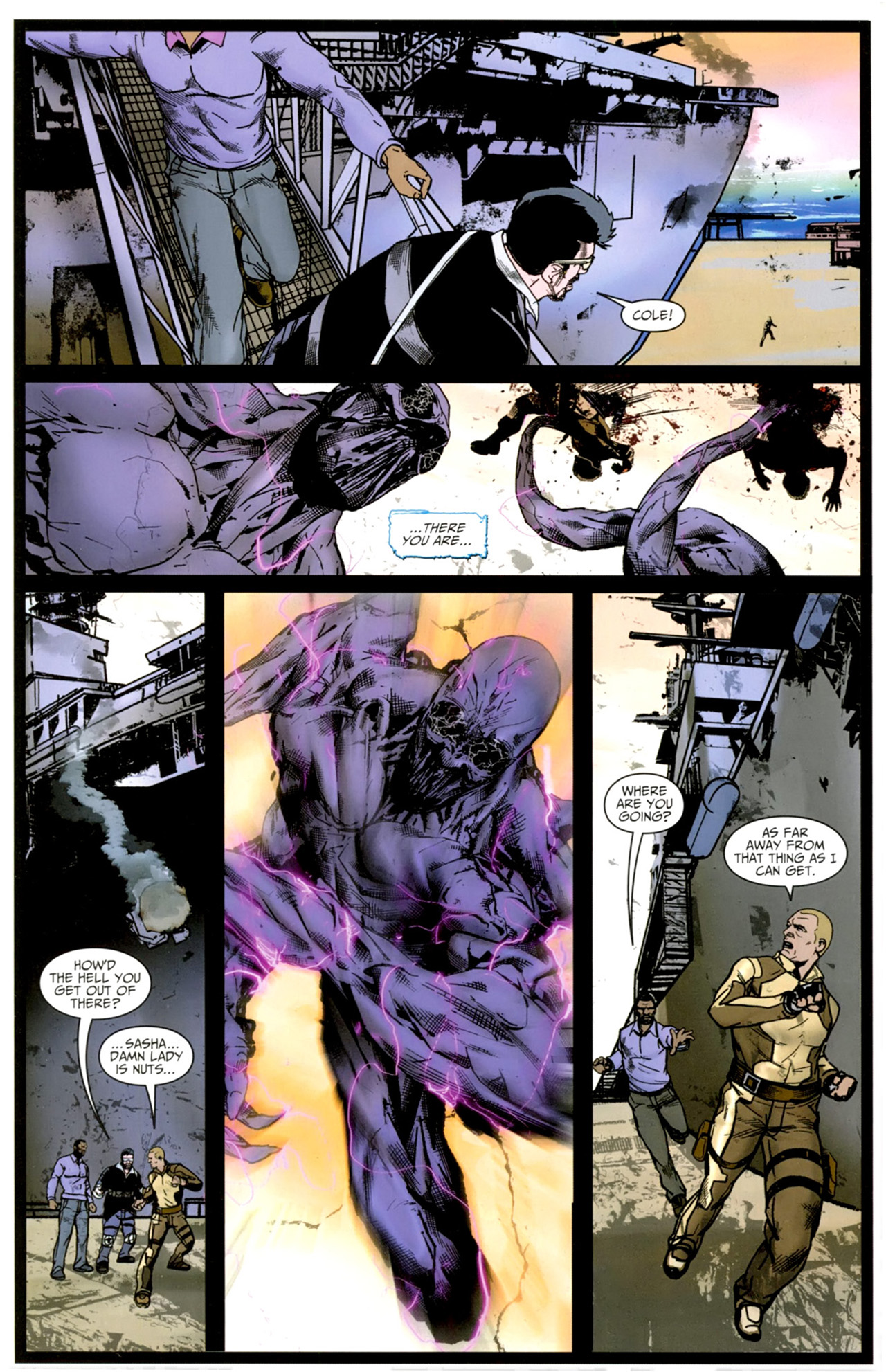 Read online inFamous comic -  Issue #5 - 19