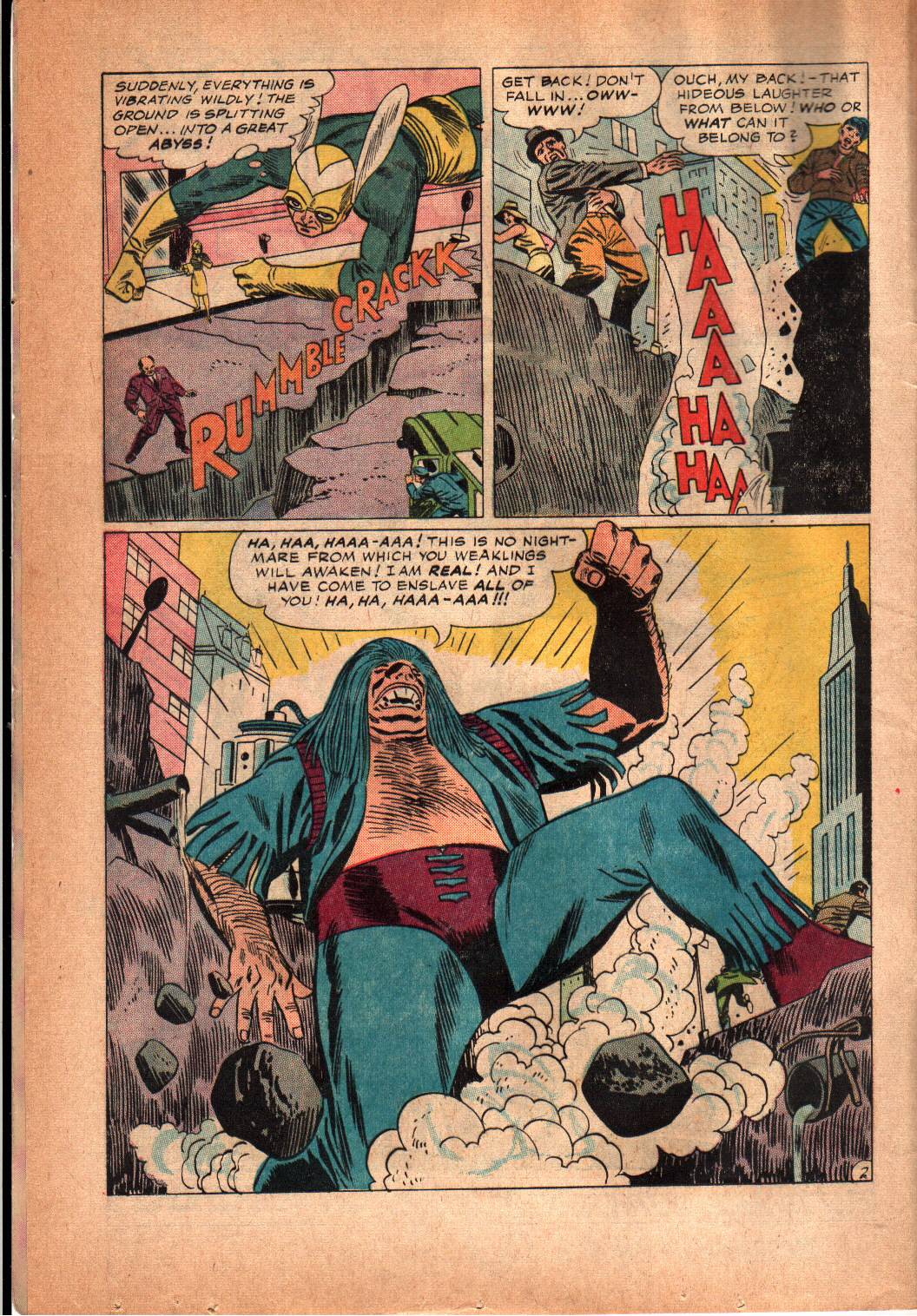 Read online Fly Man comic -  Issue #34 - 3