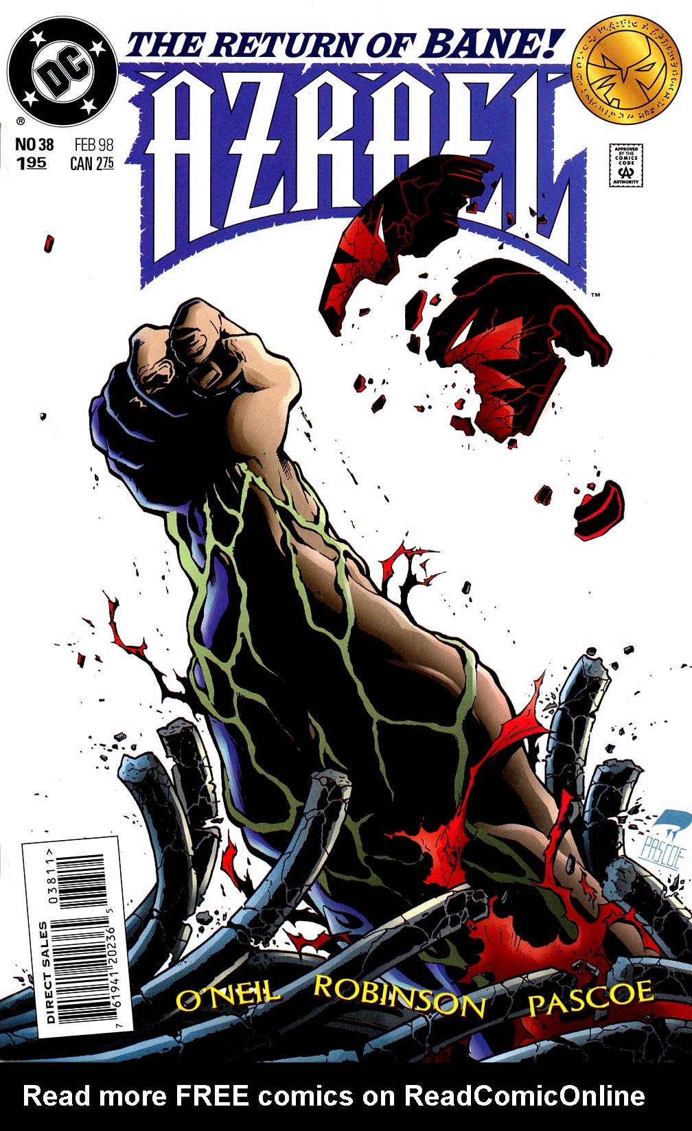 Read online Azrael (1995) comic -  Issue #38 - 1