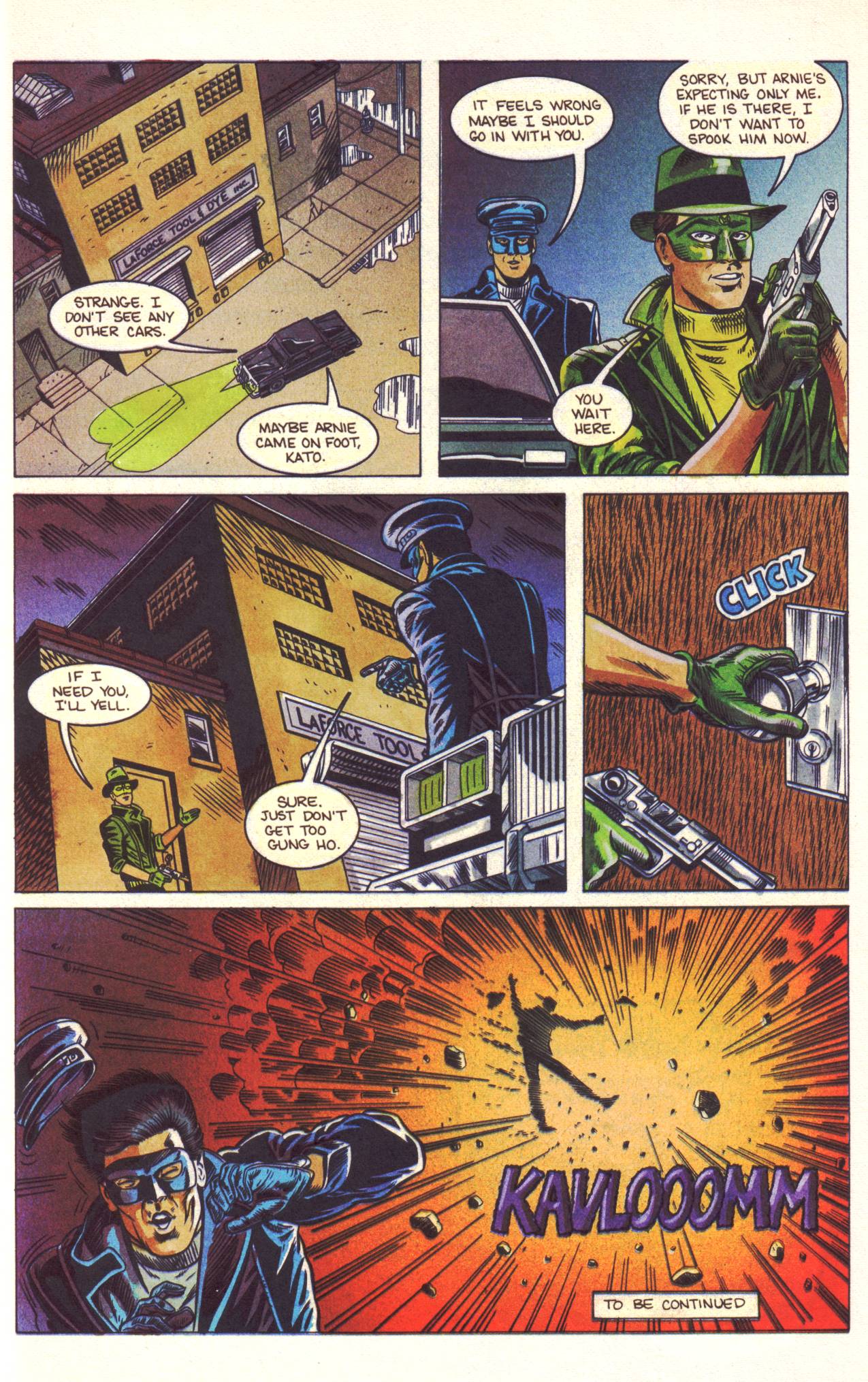 Read online The Green Hornet (1989) comic -  Issue #4 - 23