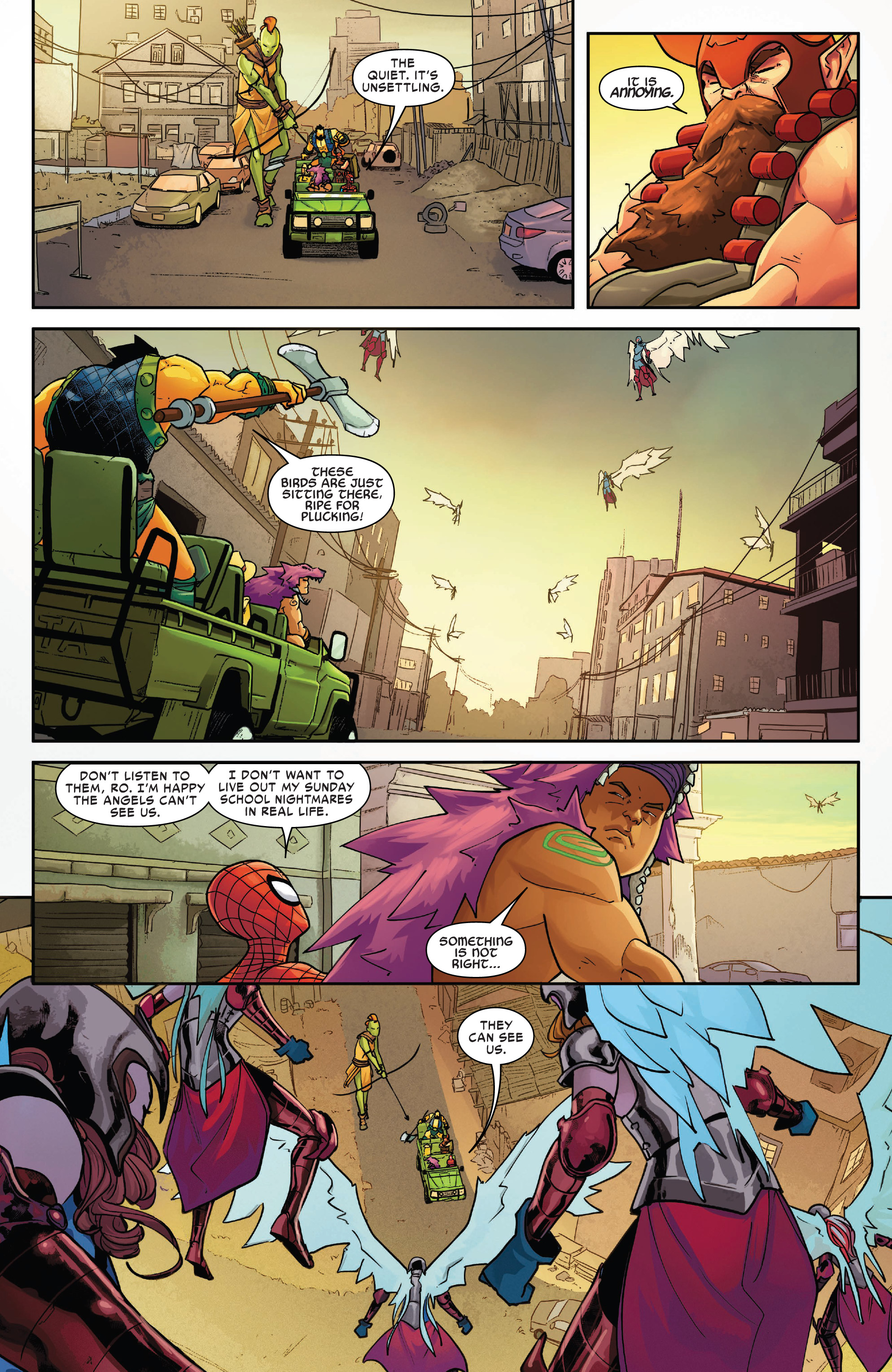 Read online War of the Realms: Spider-Man & the League of Realms comic -  Issue # _TPB - 13