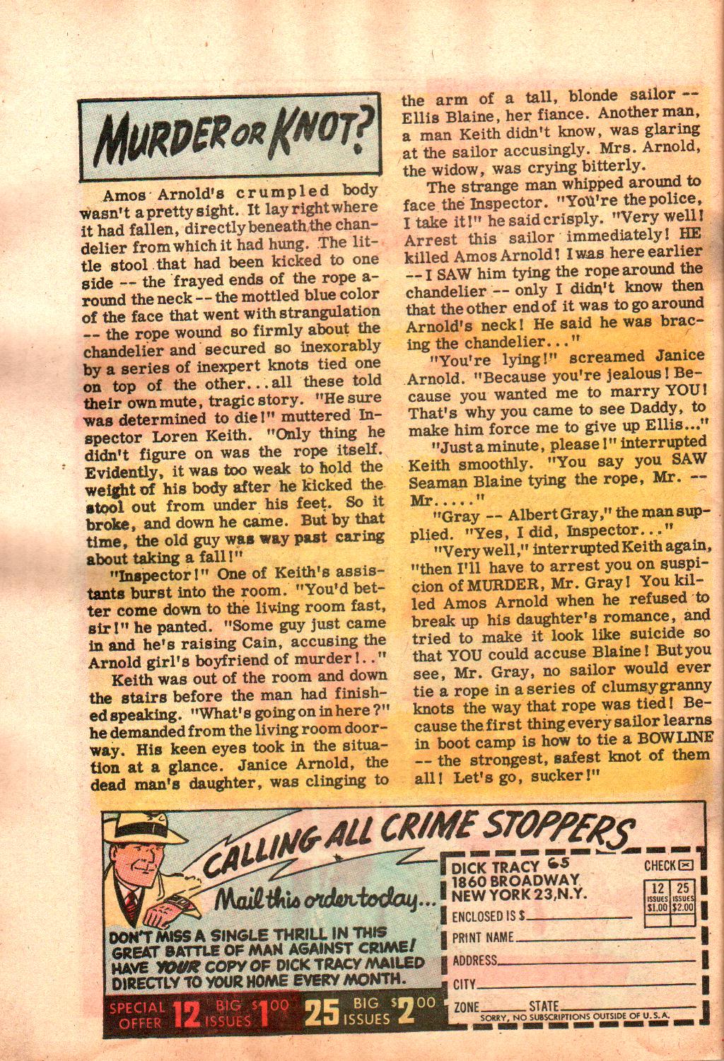 Read online Dick Tracy comic -  Issue #65 - 28