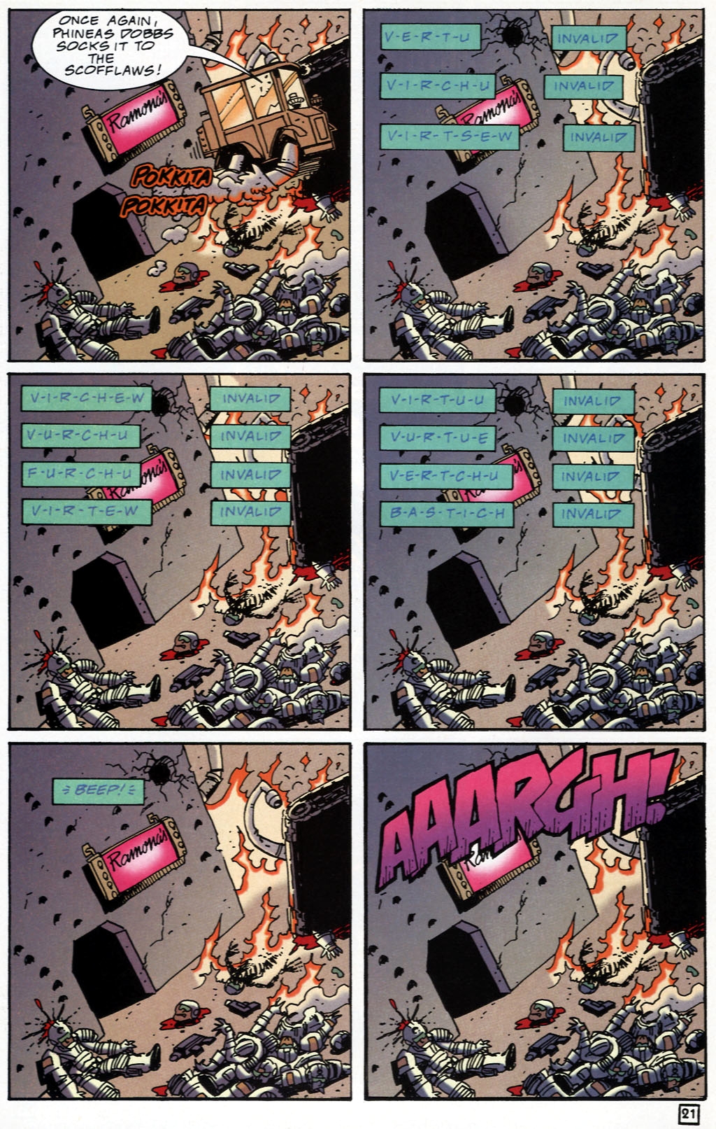 Read online Lobo: Death and Taxes comic -  Issue #4 - 21