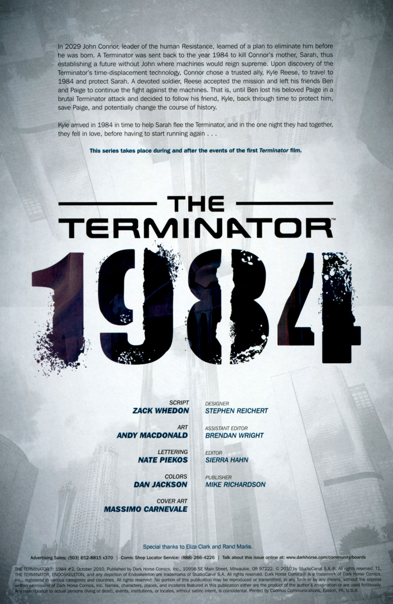 Read online The Terminator: 1984 comic -  Issue #2 - 2