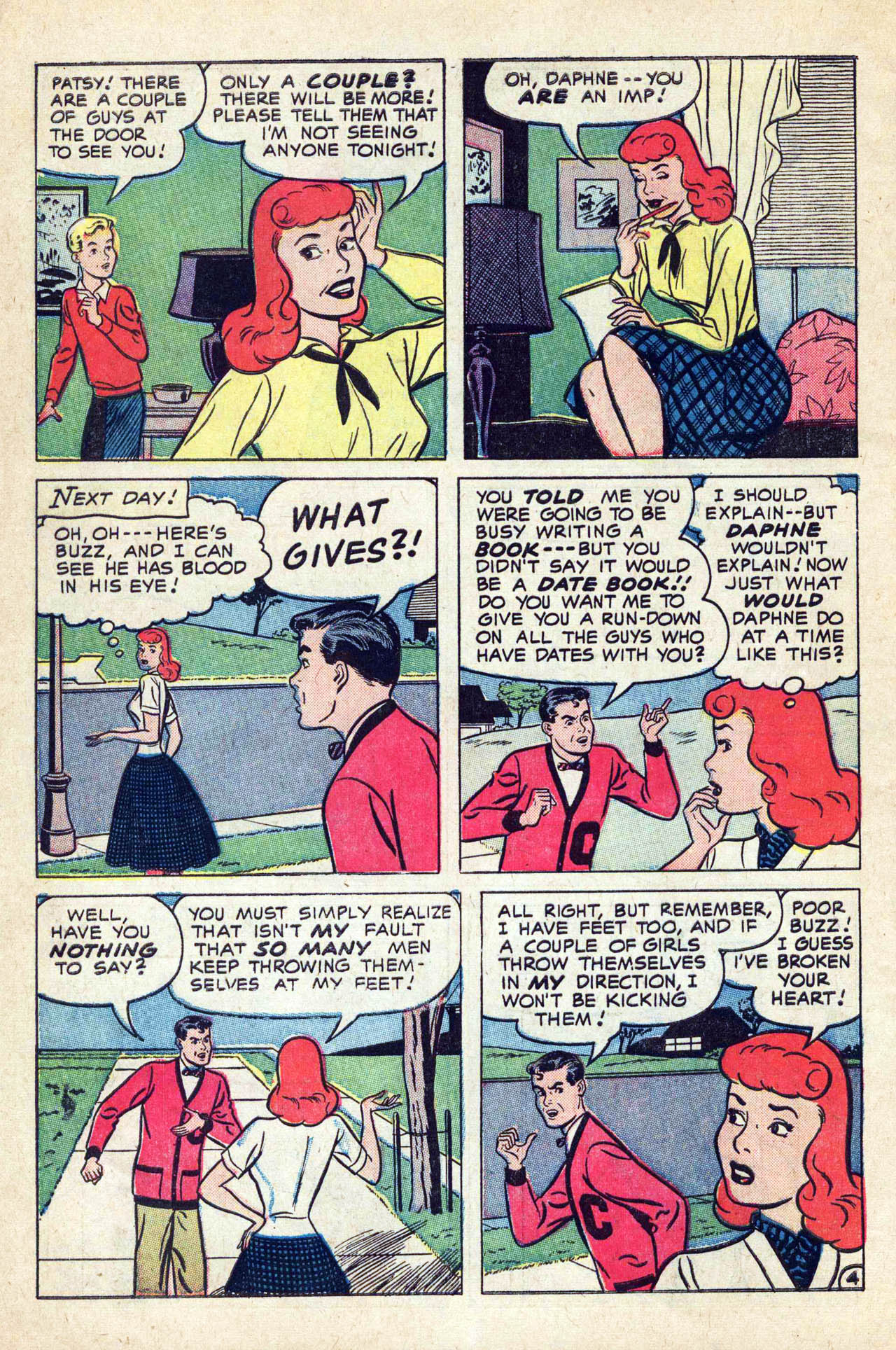 Read online Patsy and her Pals comic -  Issue #22 - 6