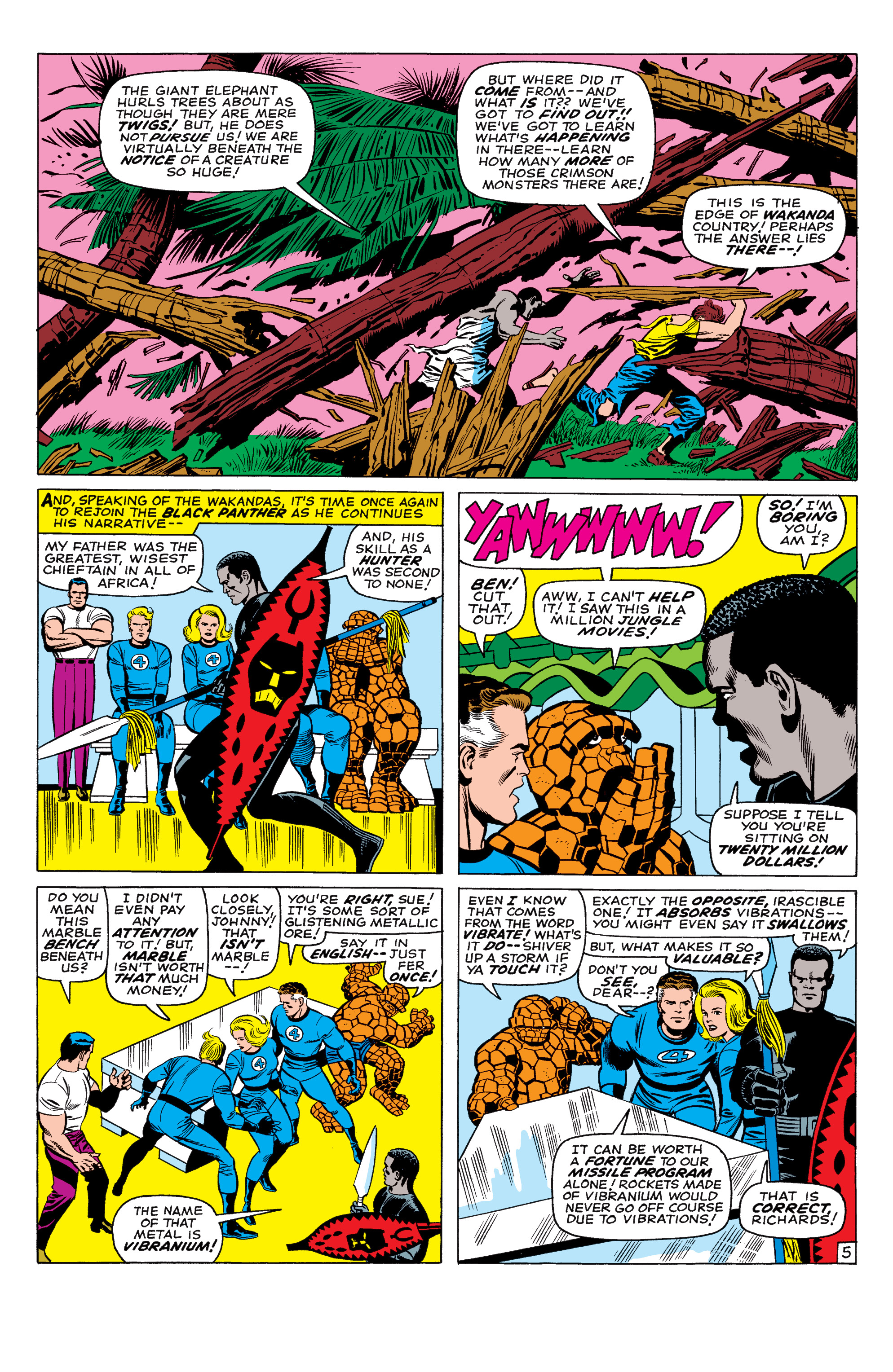 Read online Fantastic Four Epic Collection comic -  Issue # The Mystery of the Black Panther (Part 1) - 31