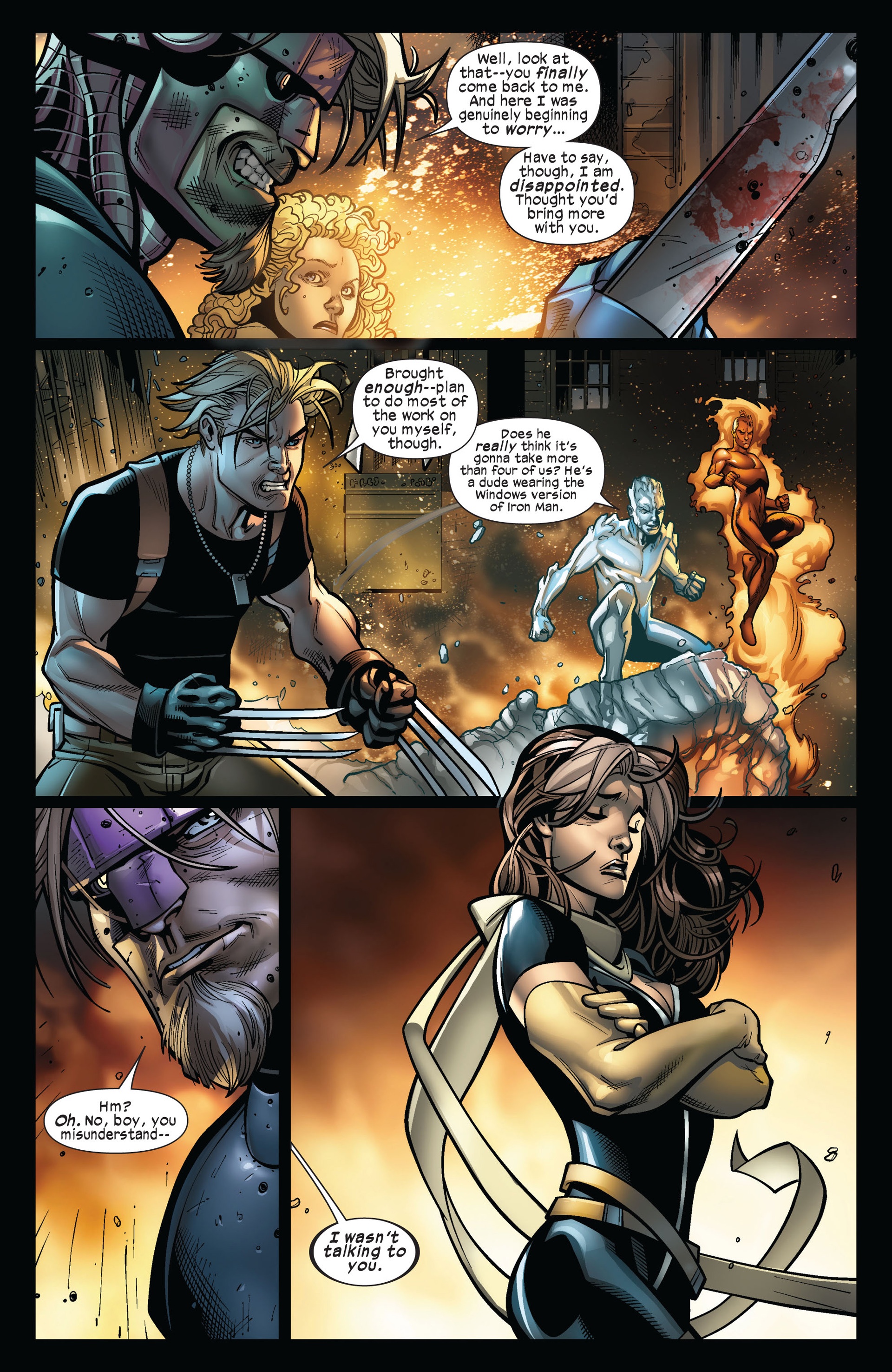 Read online Ultimate Comics X-Men comic -  Issue #5 - 13