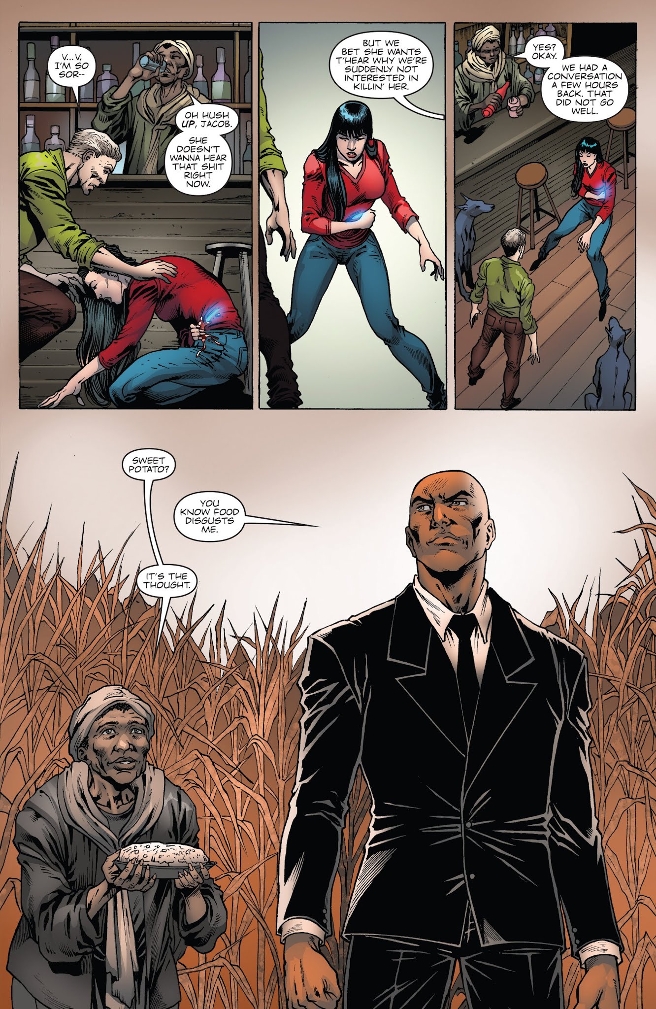 Read online Vampirella: Southern Gothic comic -  Issue #4 - 11