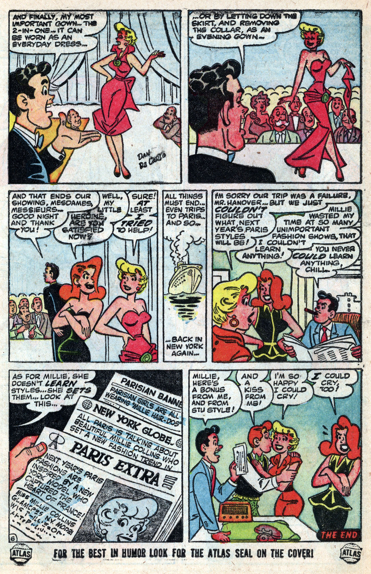 Read online Millie the Model comic -  Issue #50 - 8