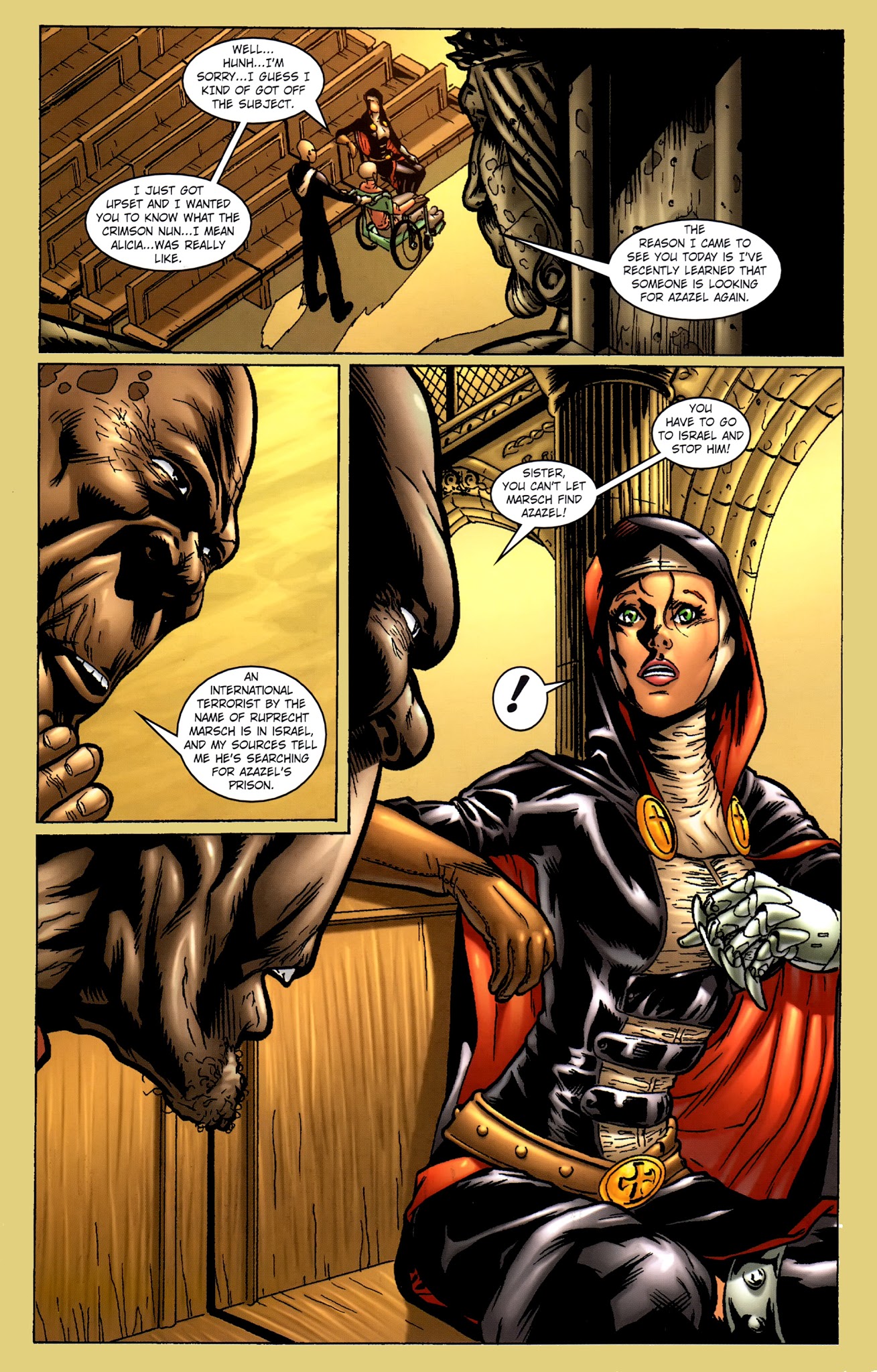 Read online Warrior Nun Areala (1999) comic -  Issue #6 - 22