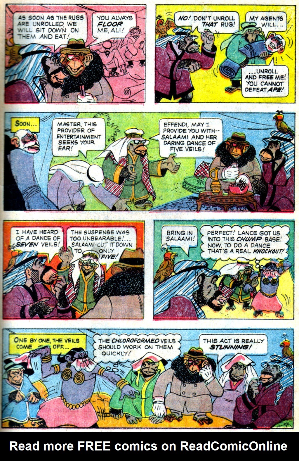 Read online Lancelot Link Secret Chimp comic -  Issue #1 - 12