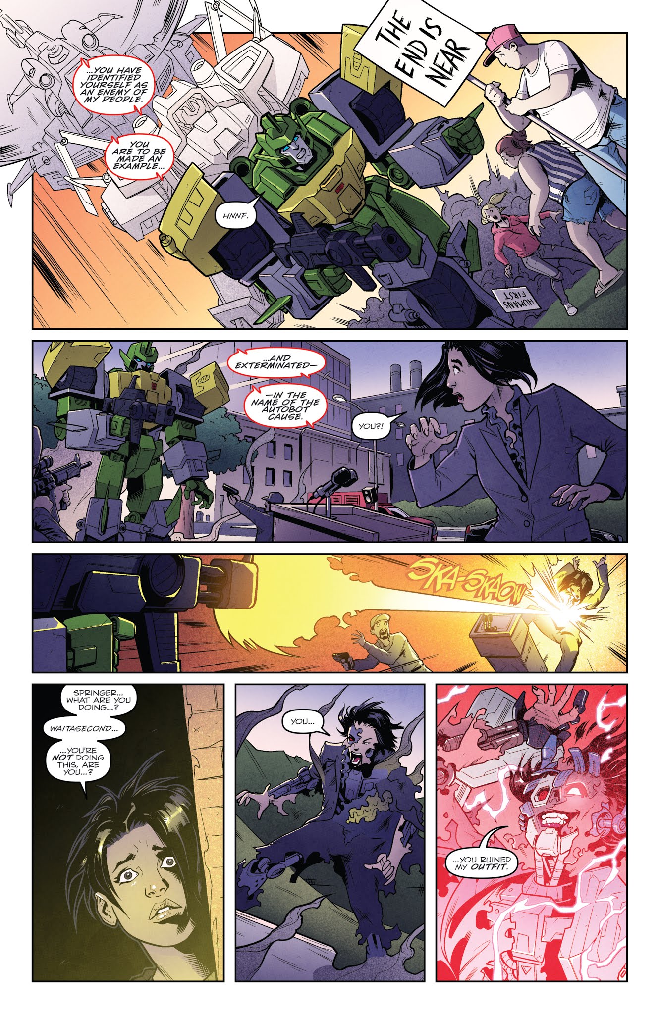 Read online Transformers: Requiem of the Wreckers comic -  Issue # Full - 12