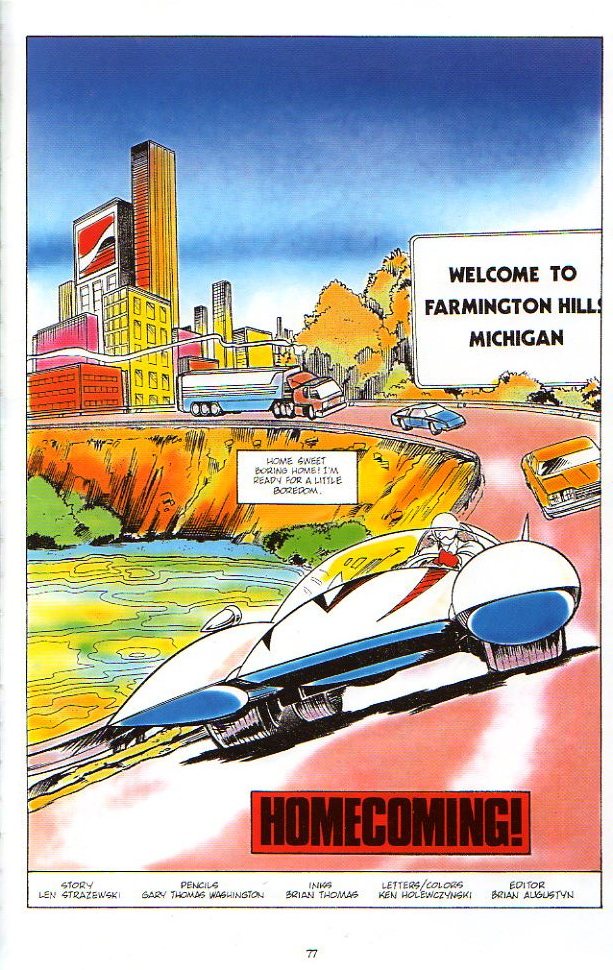 Read online Speed Racer (1987) comic -  Issue #4 - 2