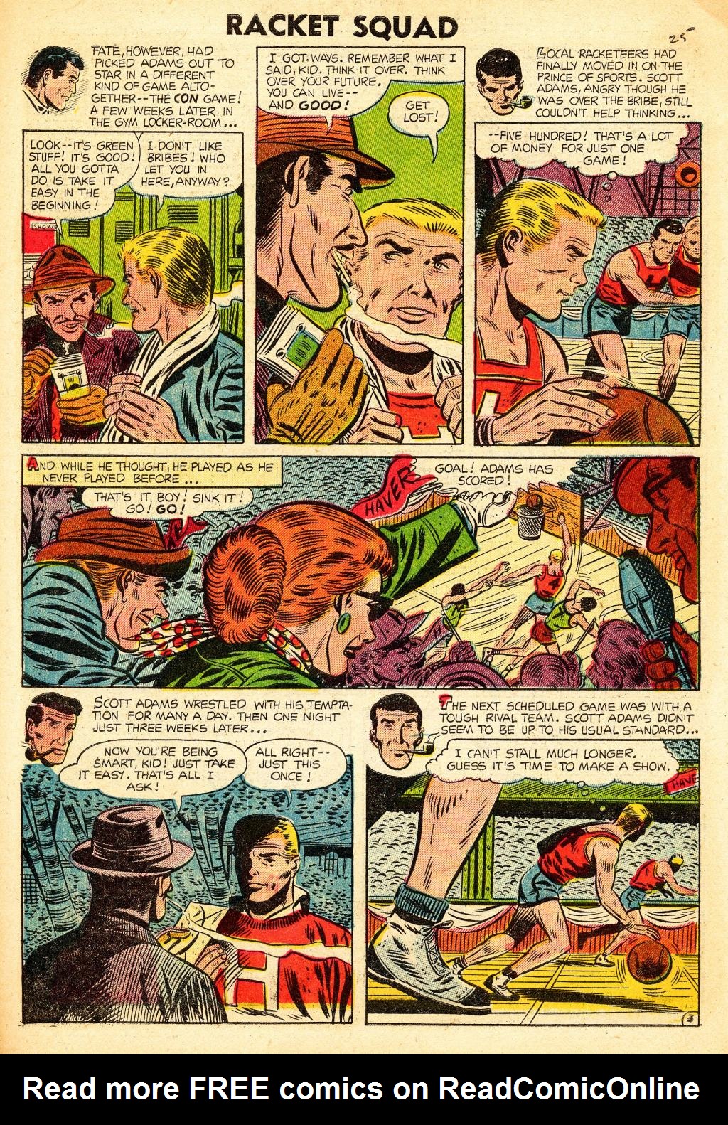 Read online Racket Squad in Action comic -  Issue #13 - 27