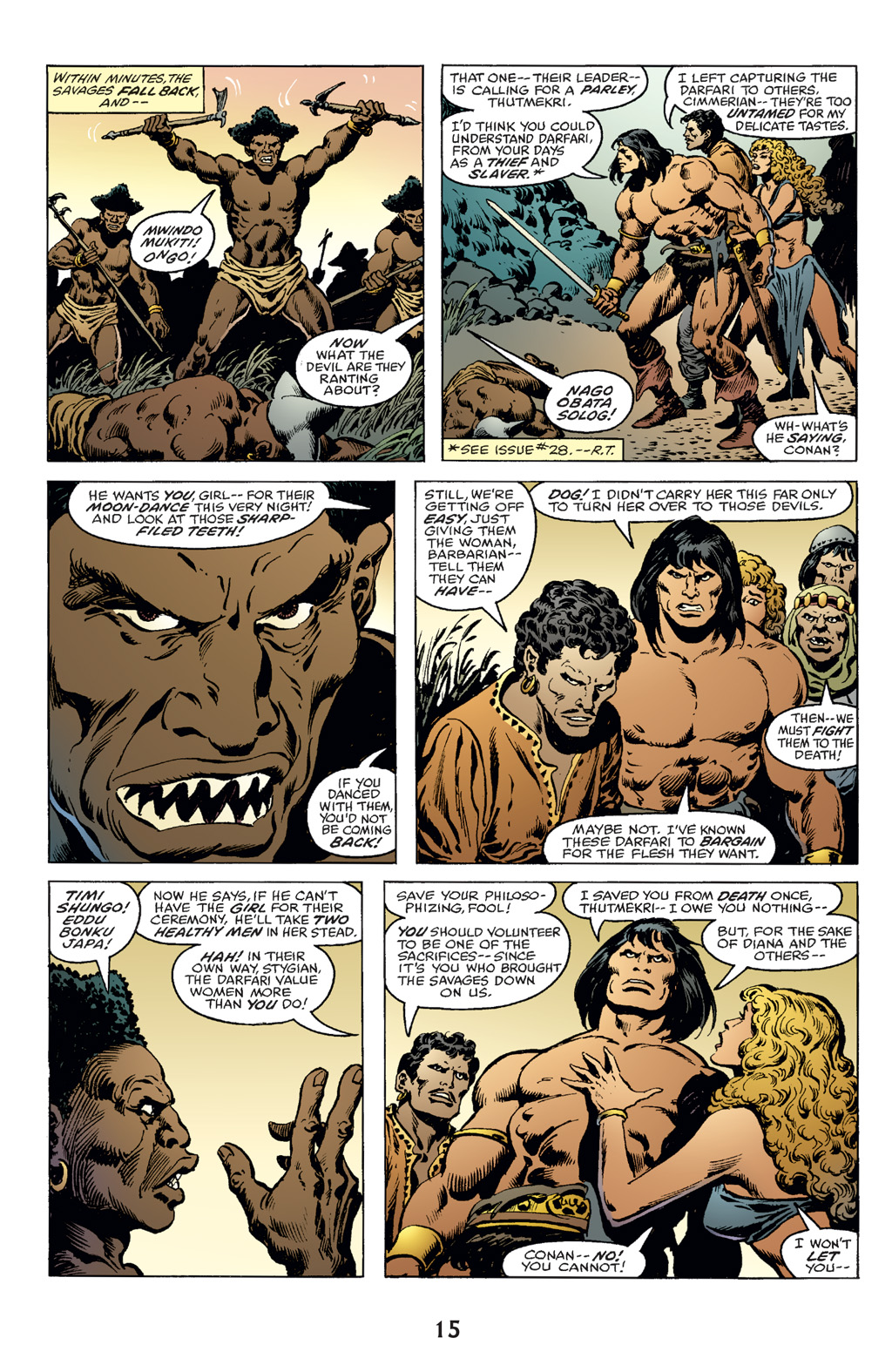 Read online The Chronicles of Conan comic -  Issue # TPB 14 (Part 1) - 15