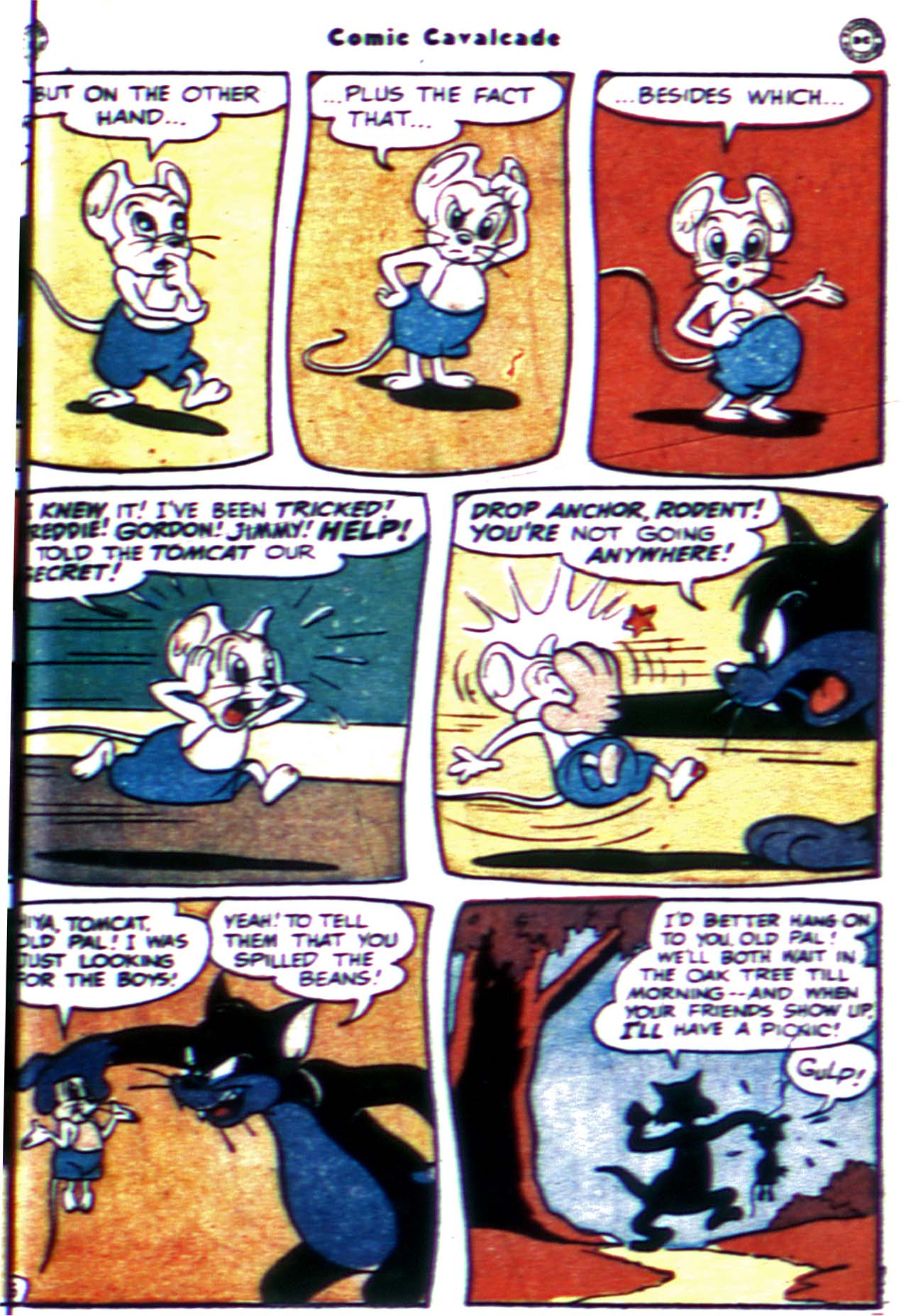 Read online Comic Cavalcade comic -  Issue #30 - 17