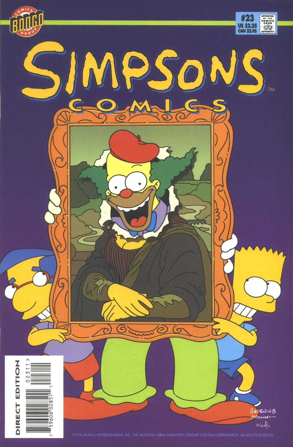 Read online Simpsons Comics comic -  Issue #23 - 1