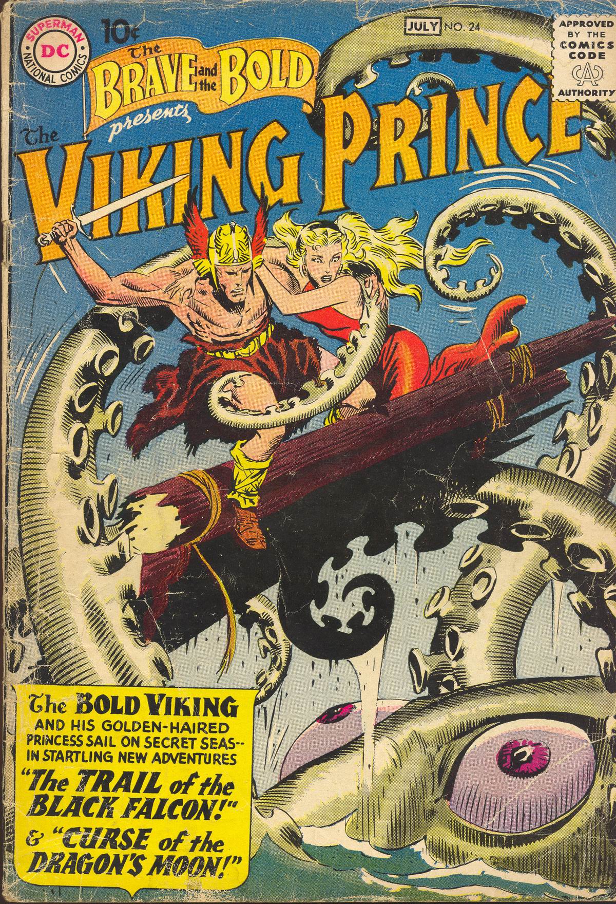 Read online The Brave and the Bold (1955) comic -  Issue #24 - 1