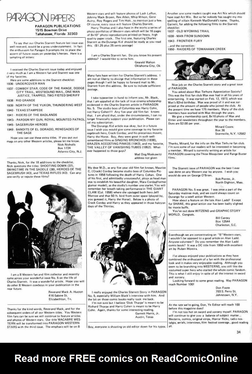 Read online Paragon Illustrated (1975) comic -  Issue #6 - 35