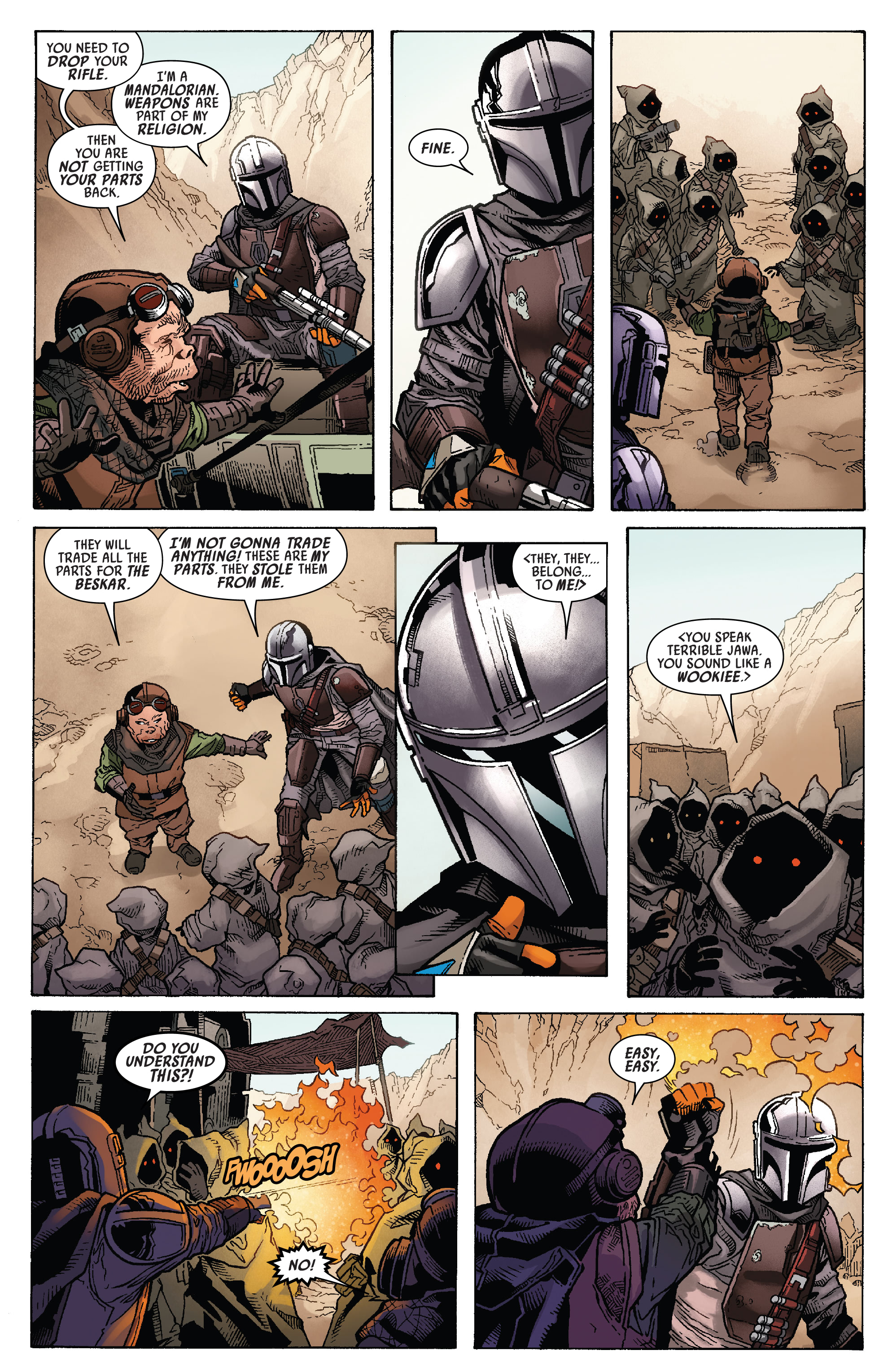 Read online Star Wars: The Mandalorian comic -  Issue #2 - 19