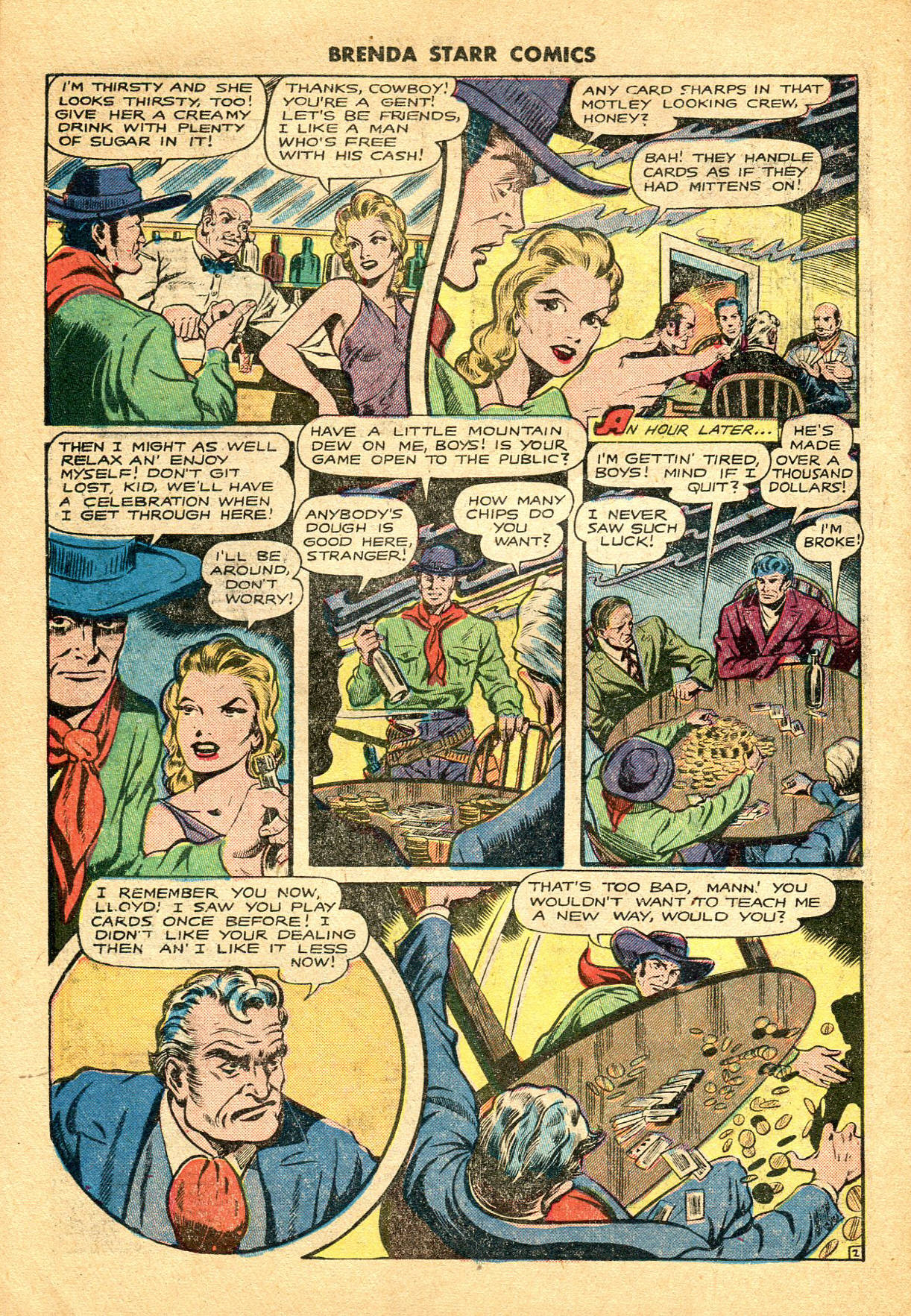 Read online Brenda Starr (1948) comic -  Issue #6 - 29
