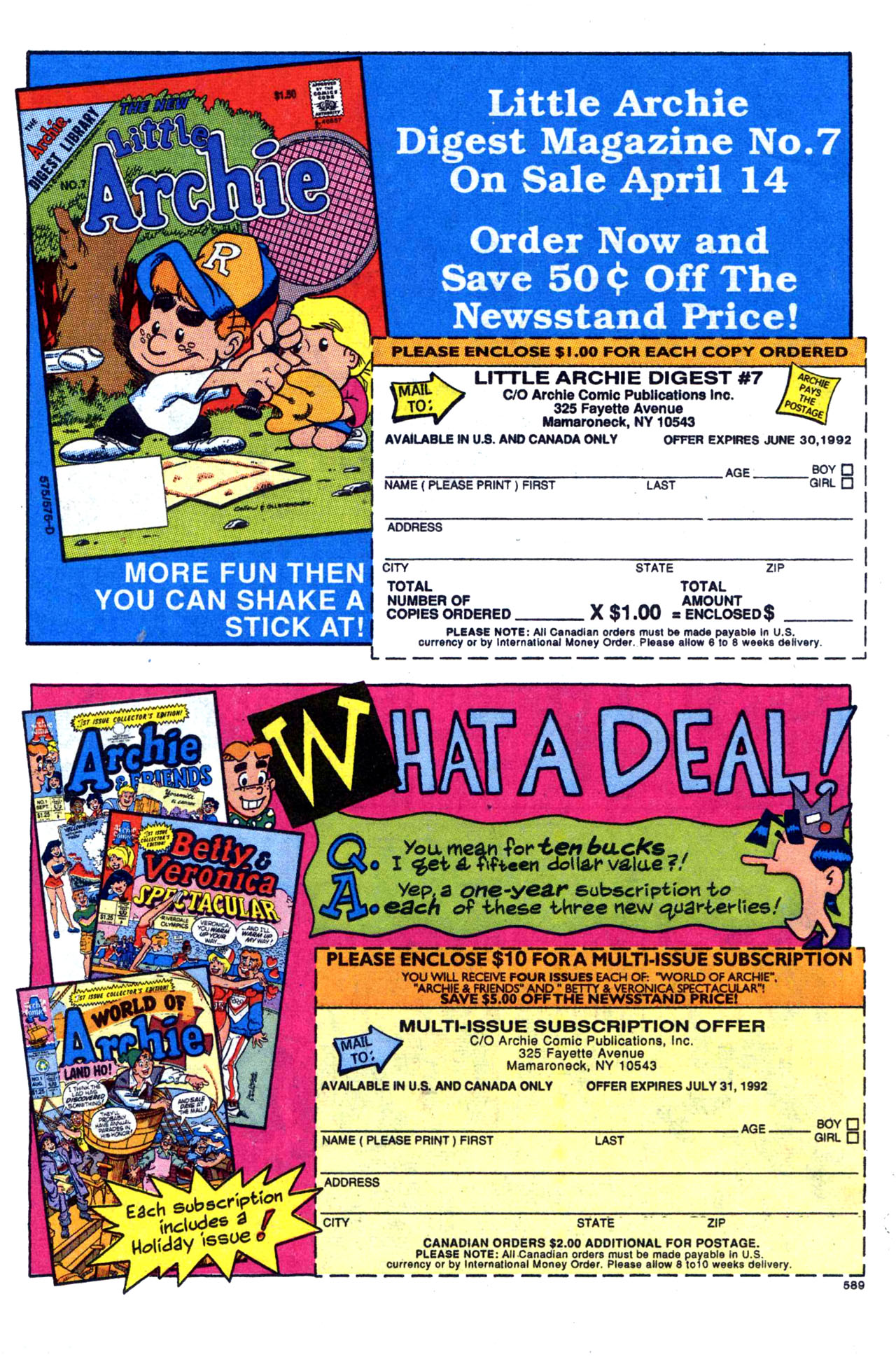 Read online Archie (1960) comic -  Issue #400 - 12