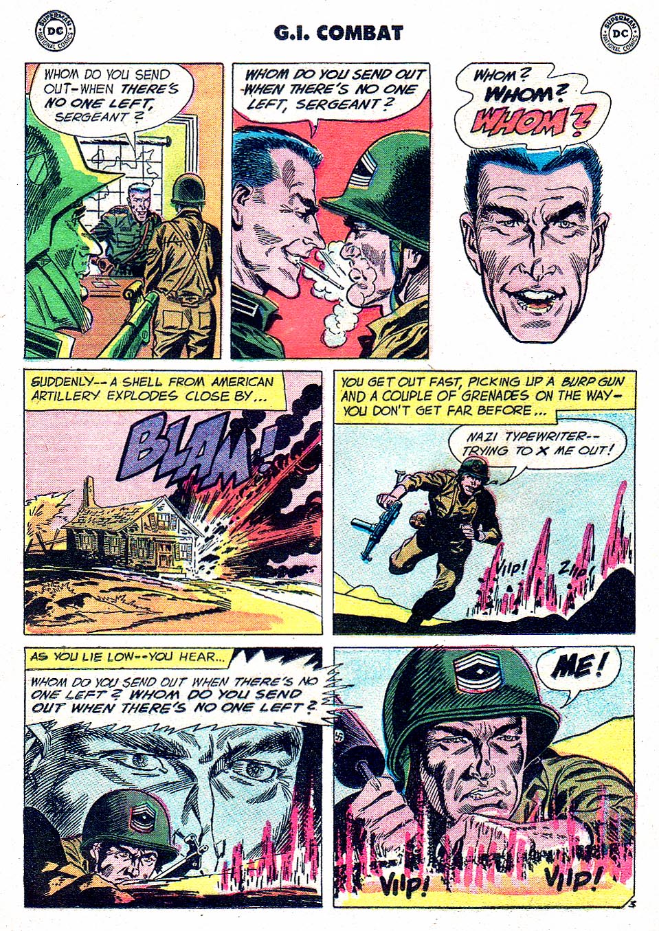 Read online G.I. Combat (1952) comic -  Issue #57 - 13