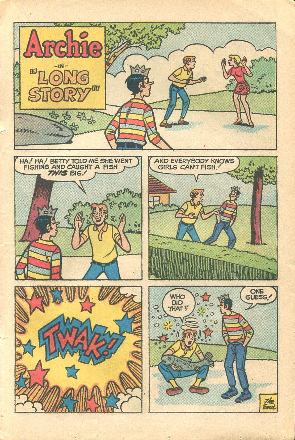 Read online Archie's Joke Book Magazine comic -  Issue #139 - 17