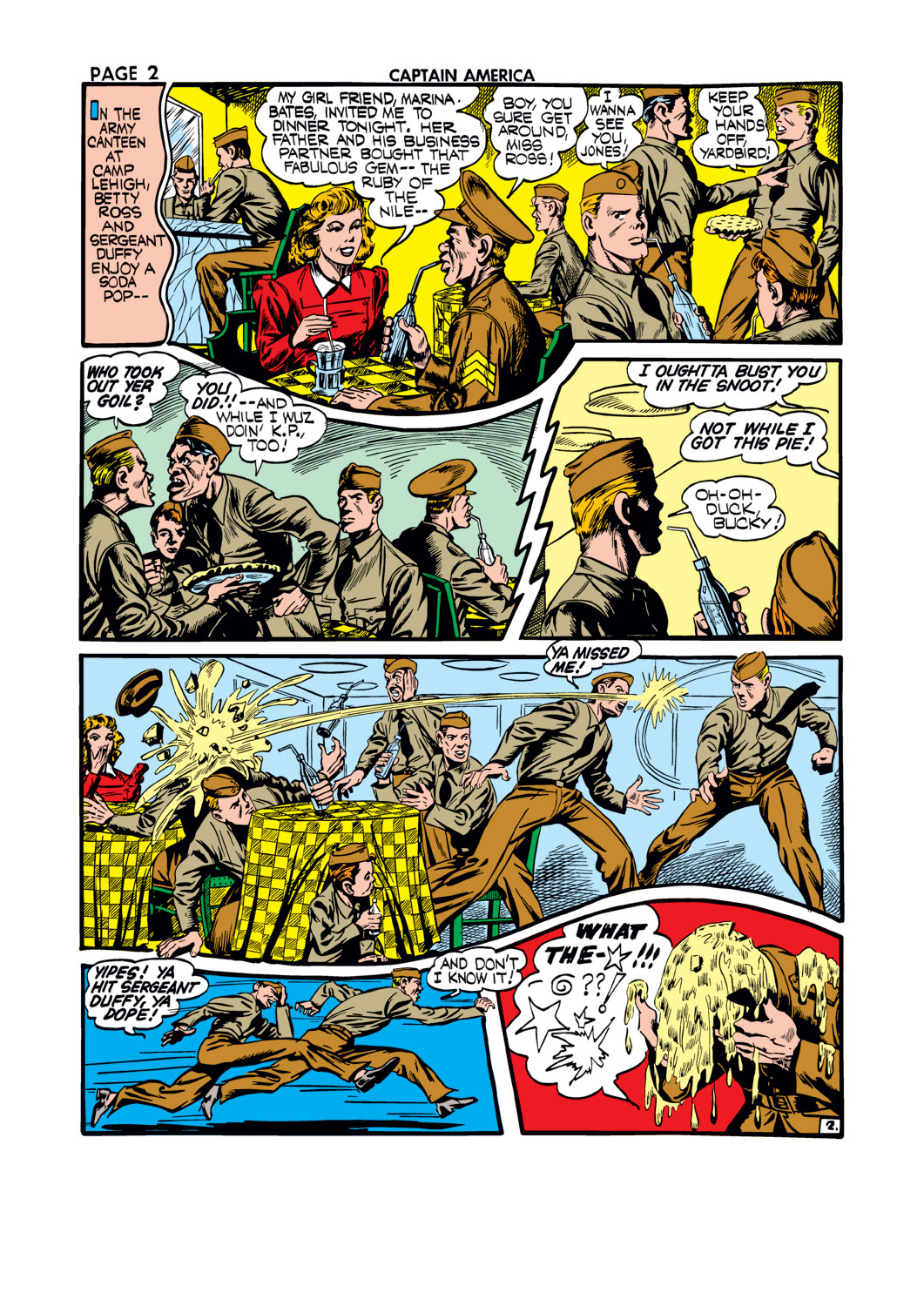 Captain America Comics 8 Page 4