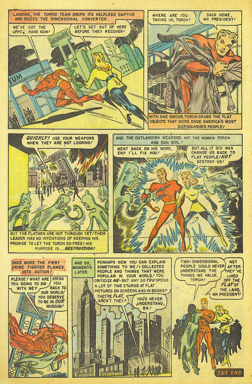 Read online The Human Torch (1940) comic -  Issue #34 - 9