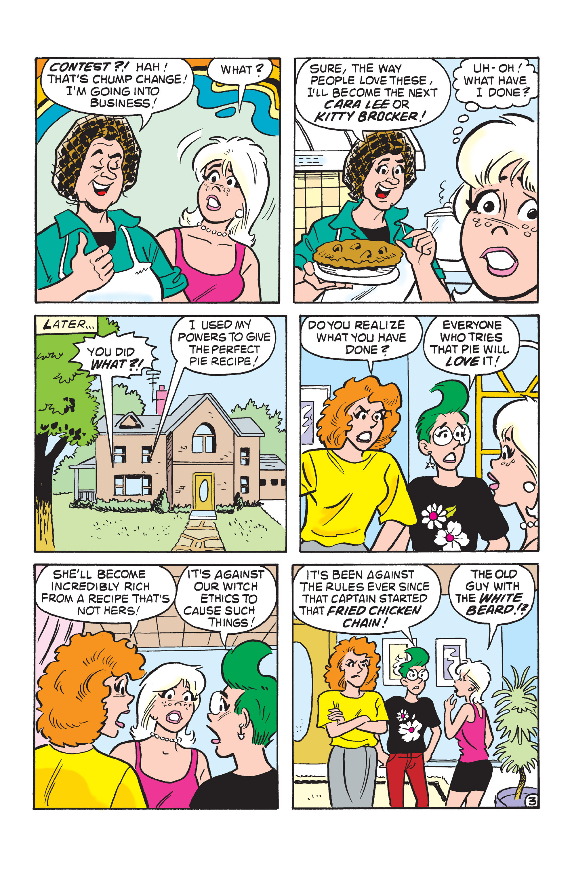 Read online Sabrina the Teenage Witch (1997) comic -  Issue #15 - 17