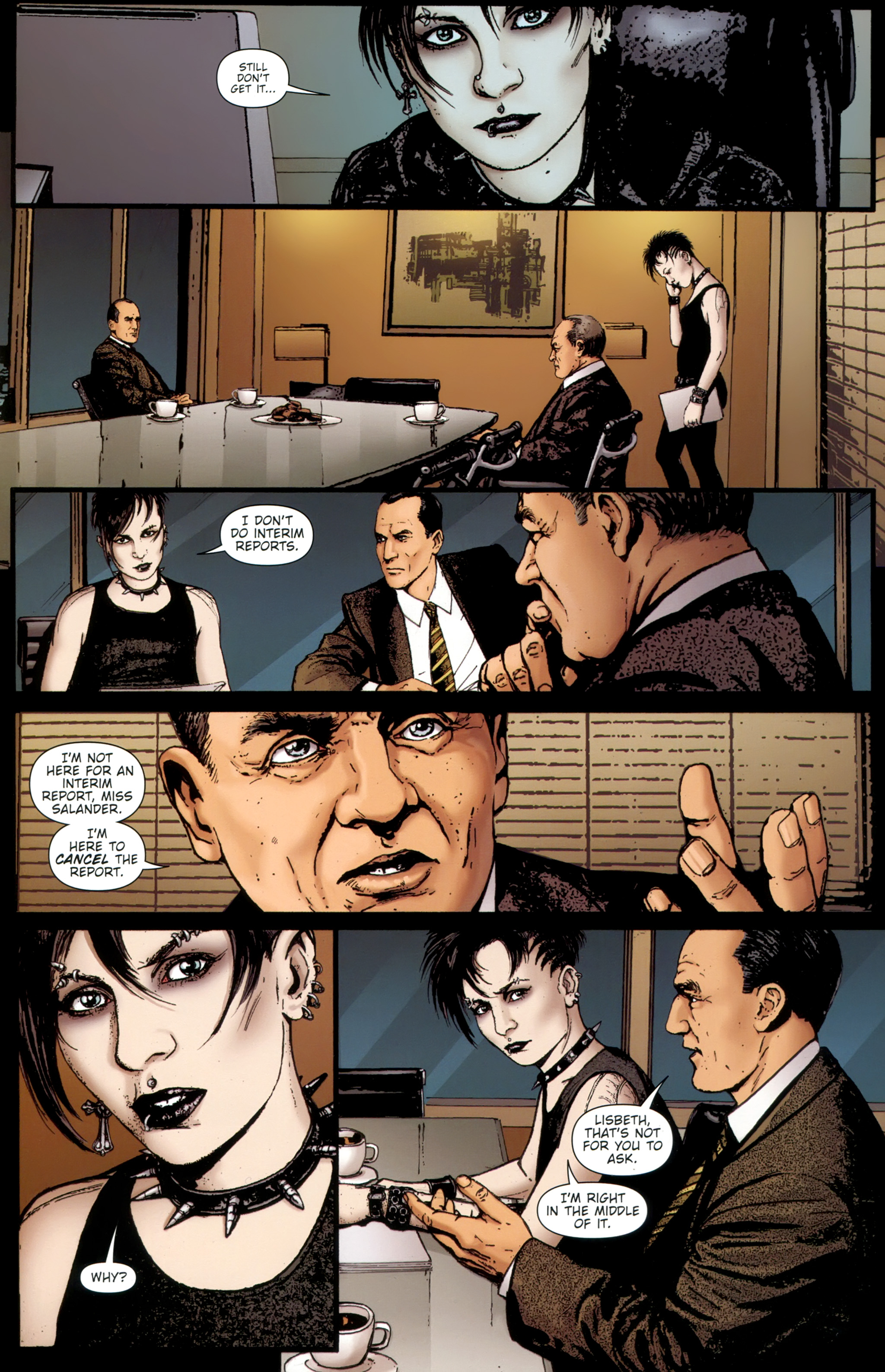 Read online The Girl With the Dragon Tattoo comic -  Issue # TPB 1 - 78