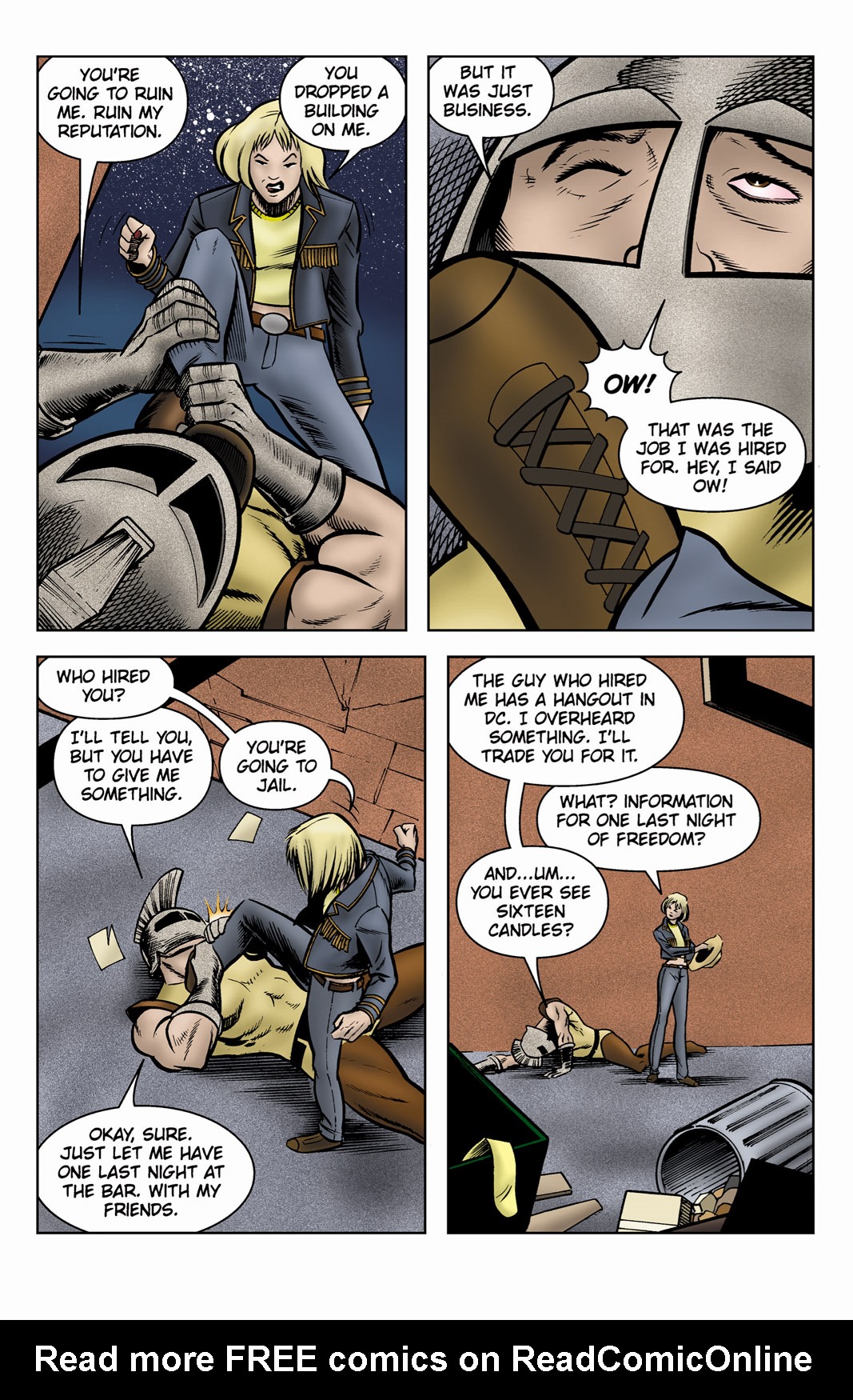 Read online SideChicks comic -  Issue #3 - 12