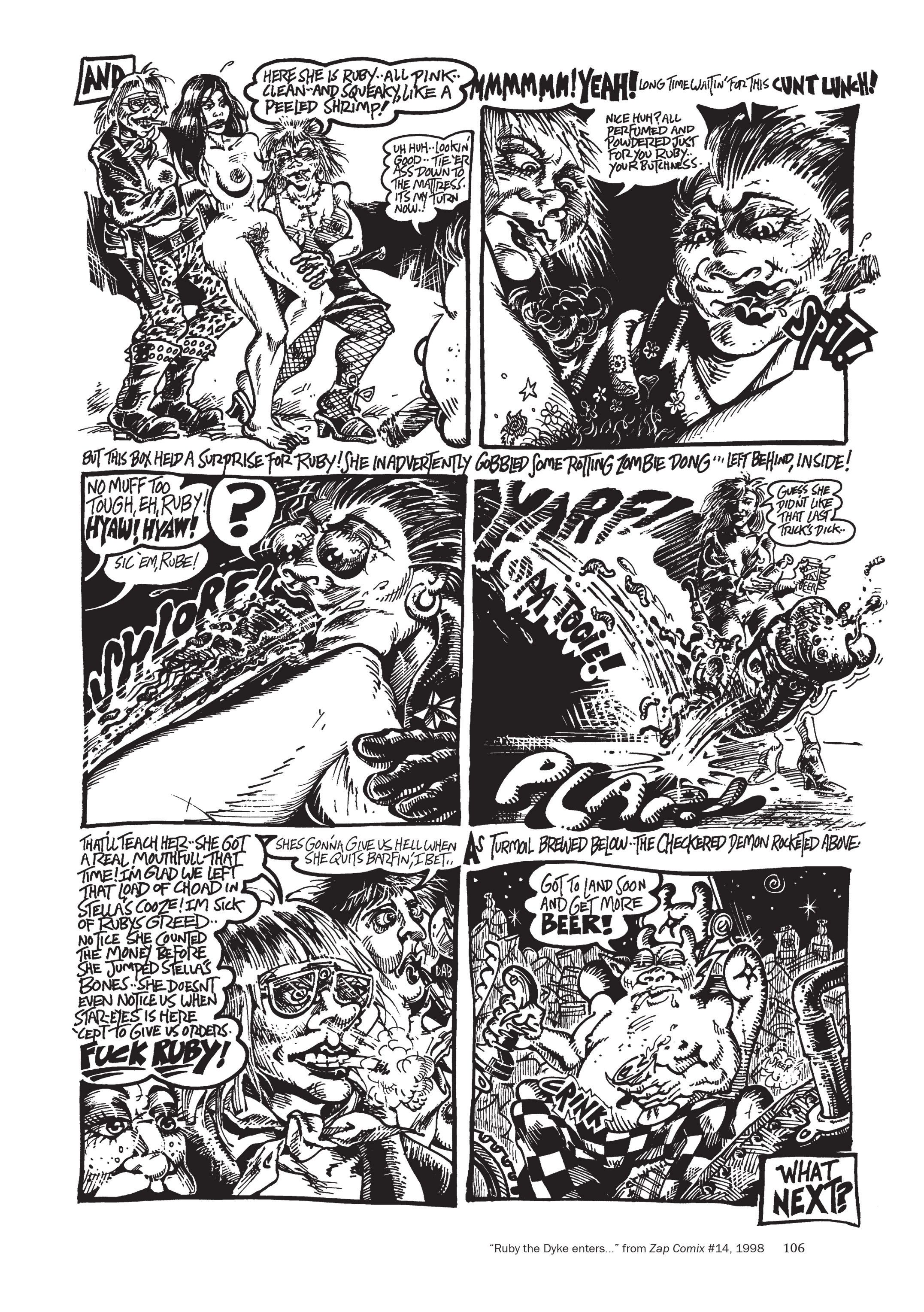 Read online The Mythology of S. Clay Wilson comic -  Issue # Belgian Lace from Hell (Part 2) - 9