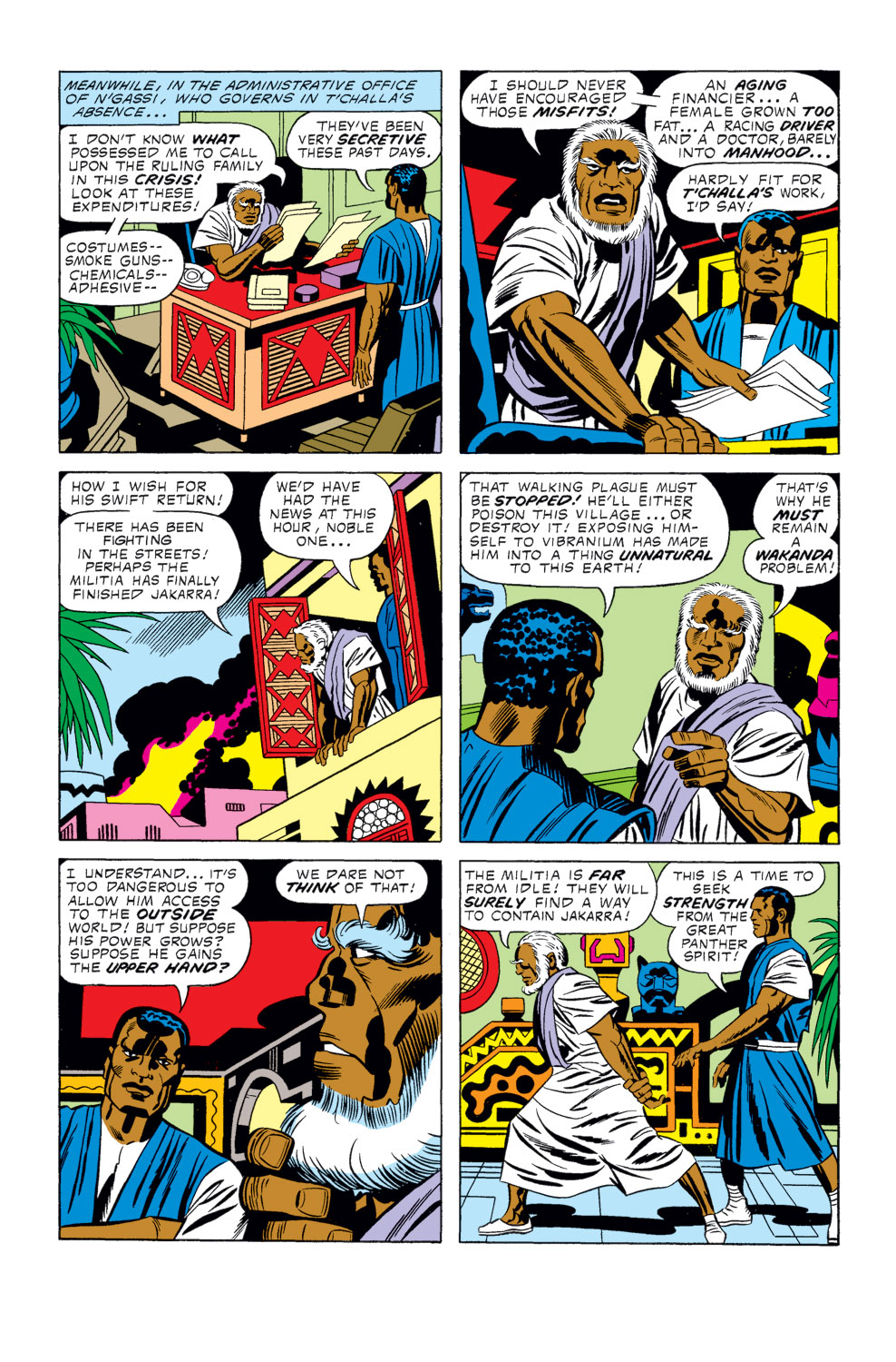 Read online Black Panther (1977) comic -  Issue #9 - 9