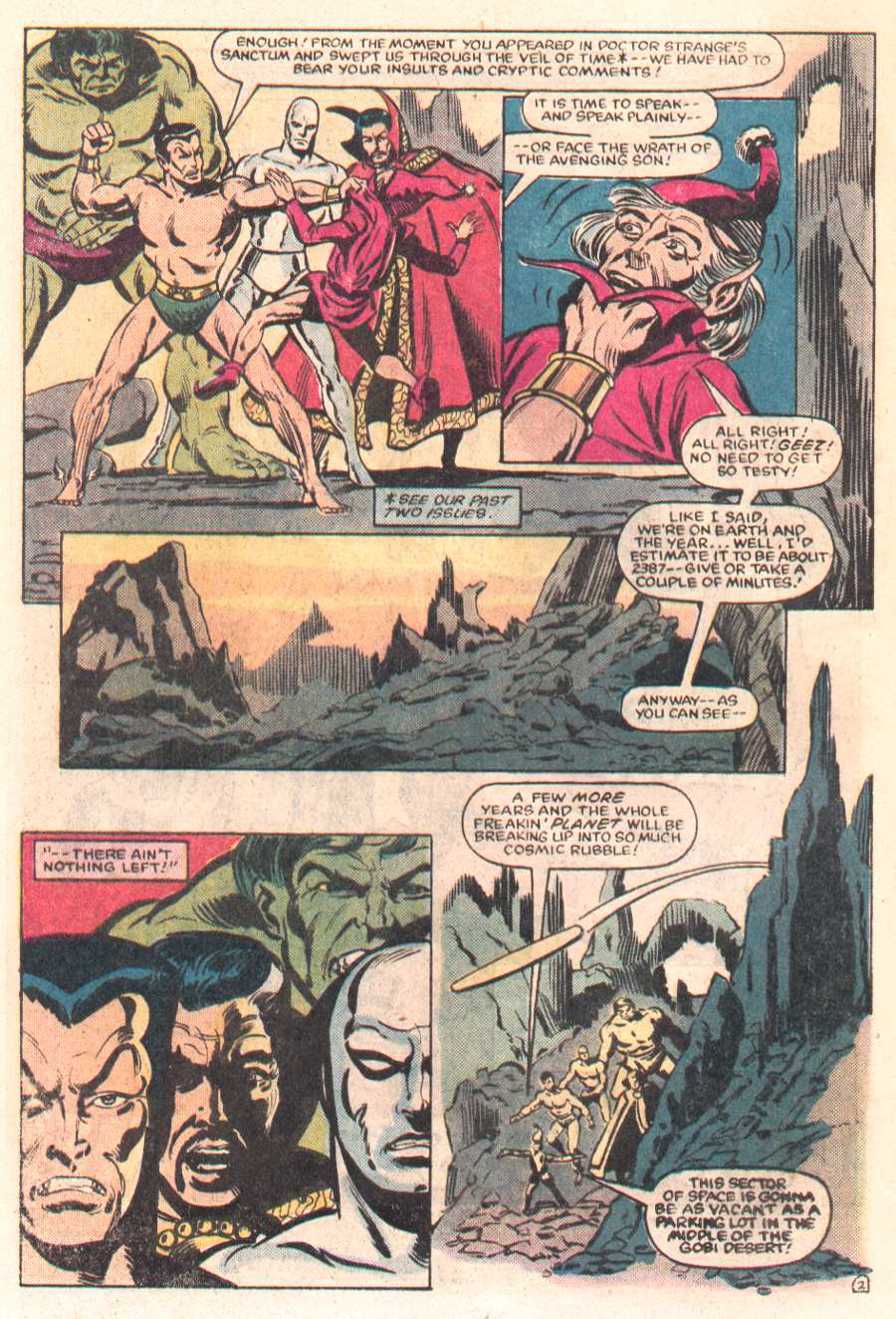 Read online The Defenders (1972) comic -  Issue #124 - 3