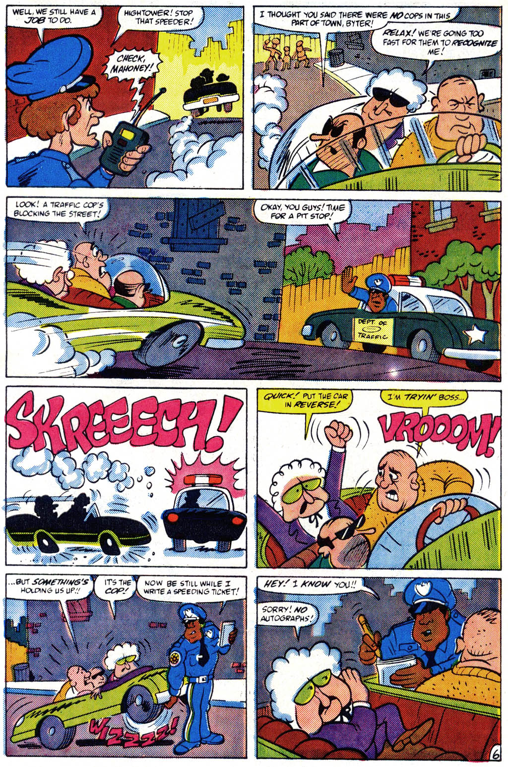 Read online Police Academy comic -  Issue #1 - 7