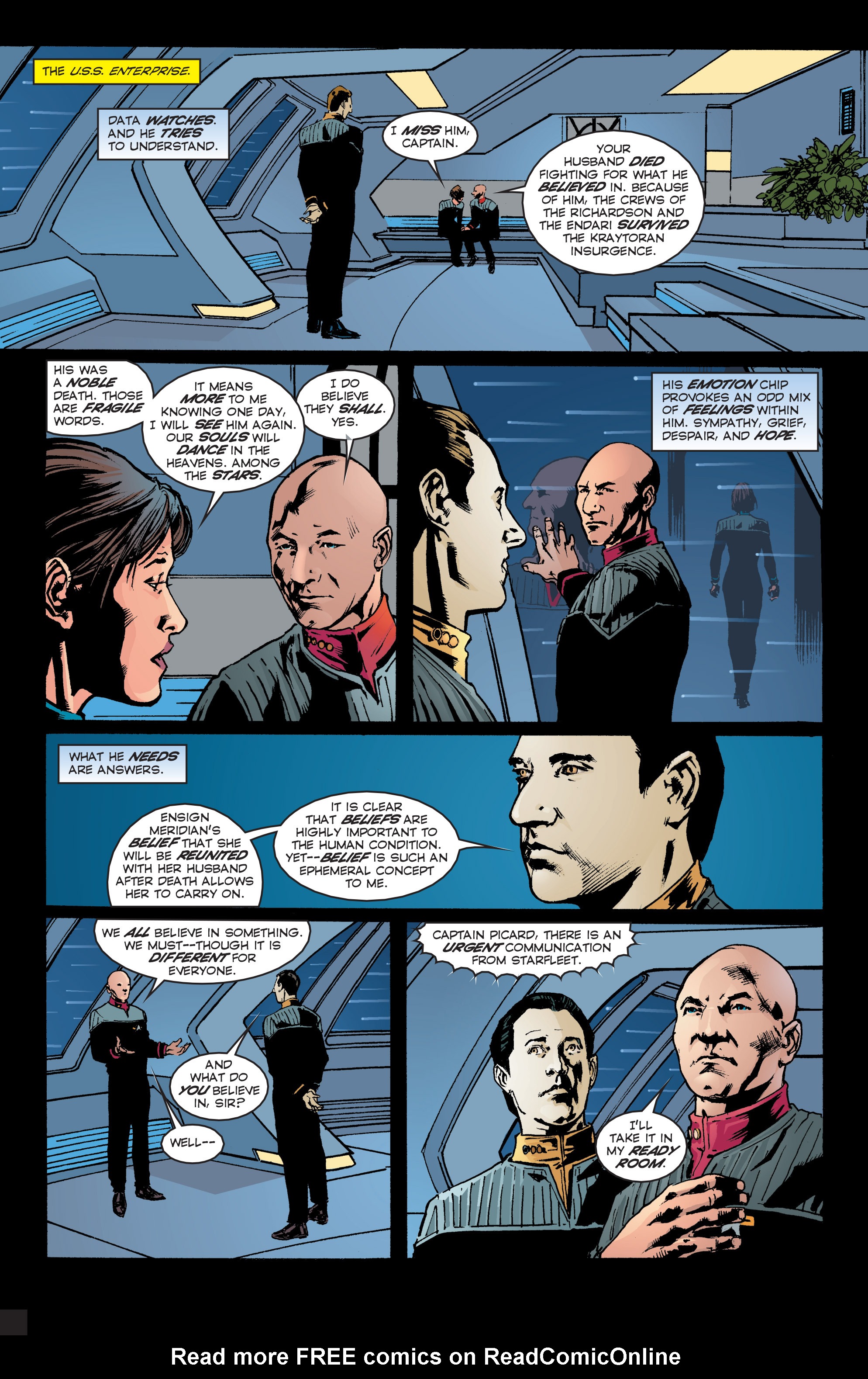 Read online Star Trek Classics comic -  Issue #2 - 137