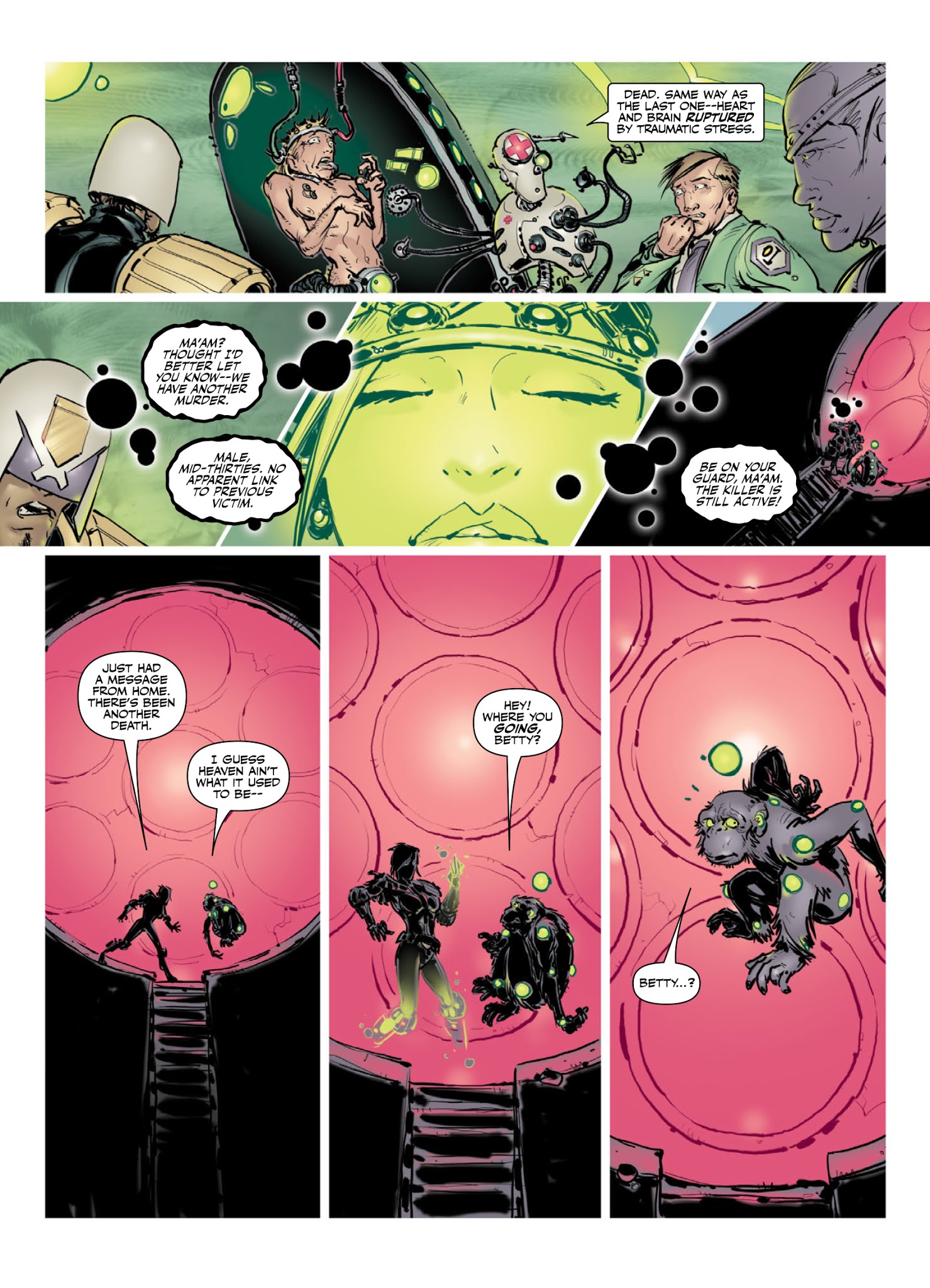 Read online Judge Anderson: The Psi Files comic -  Issue # TPB 5 - 98