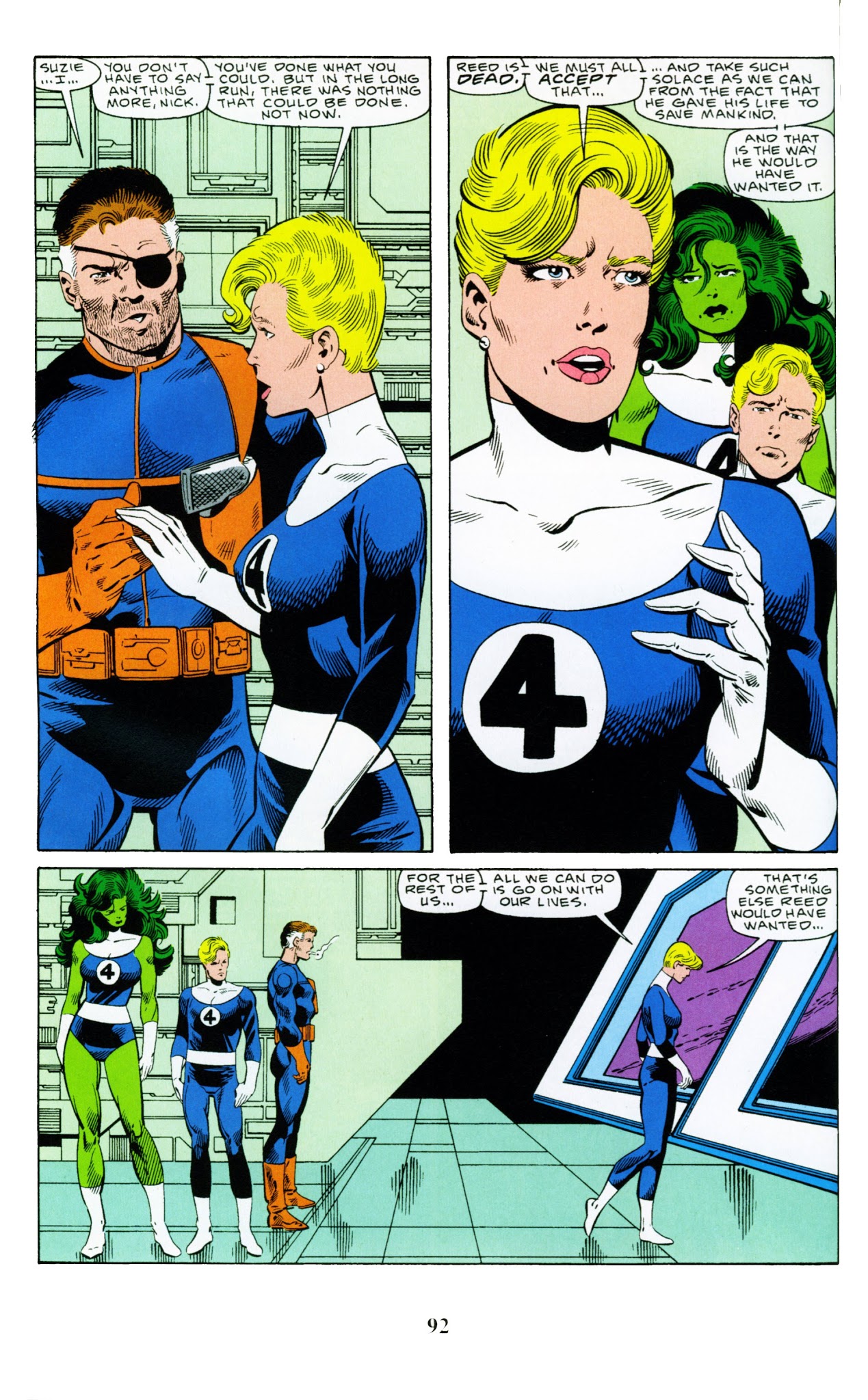 Read online Fantastic Four Visionaries: John Byrne comic -  Issue # TPB 8 - 94