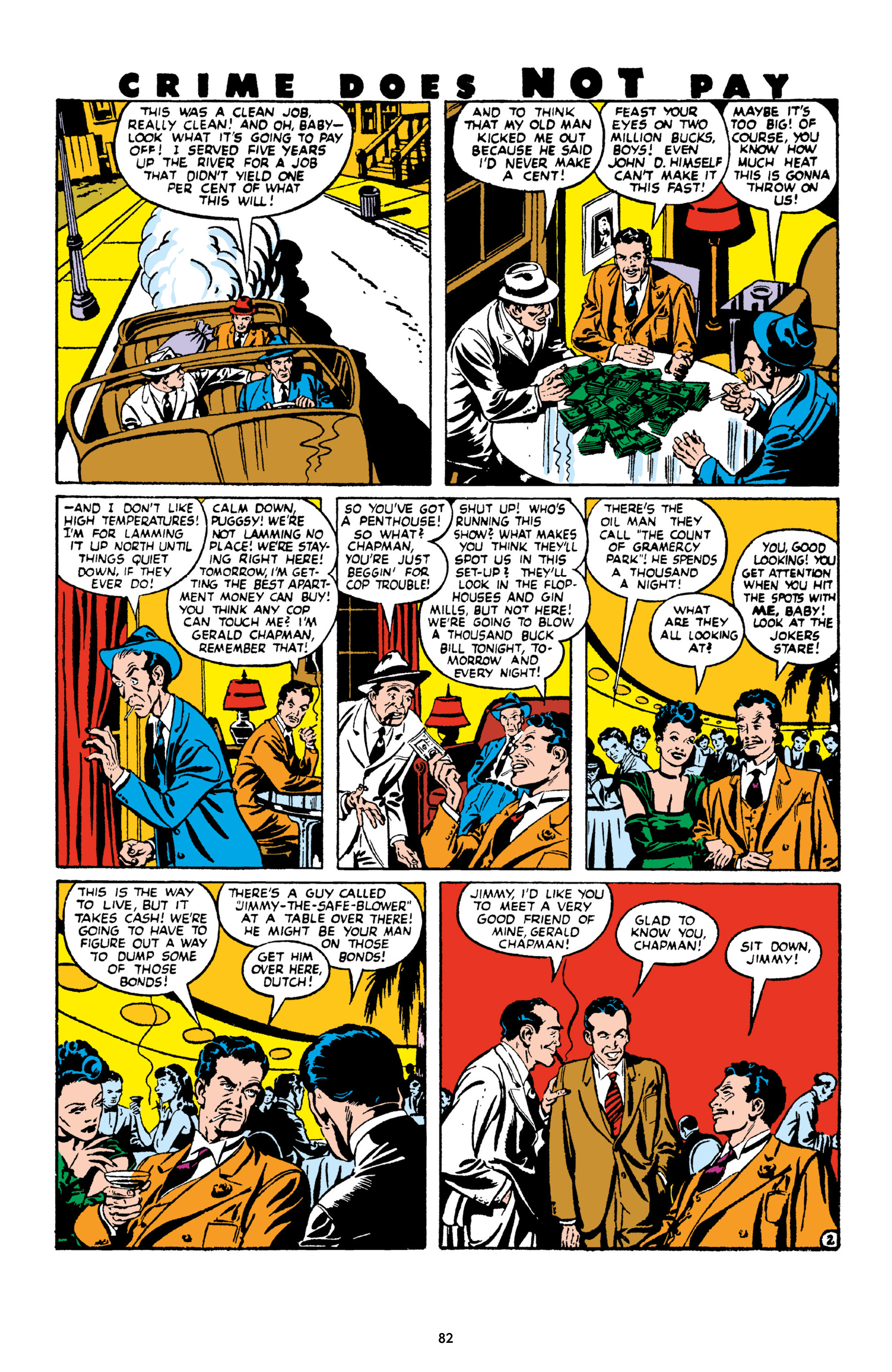 Read online Crime Does Not Pay Archives comic -  Issue # TPB 9 (Part 1) - 84