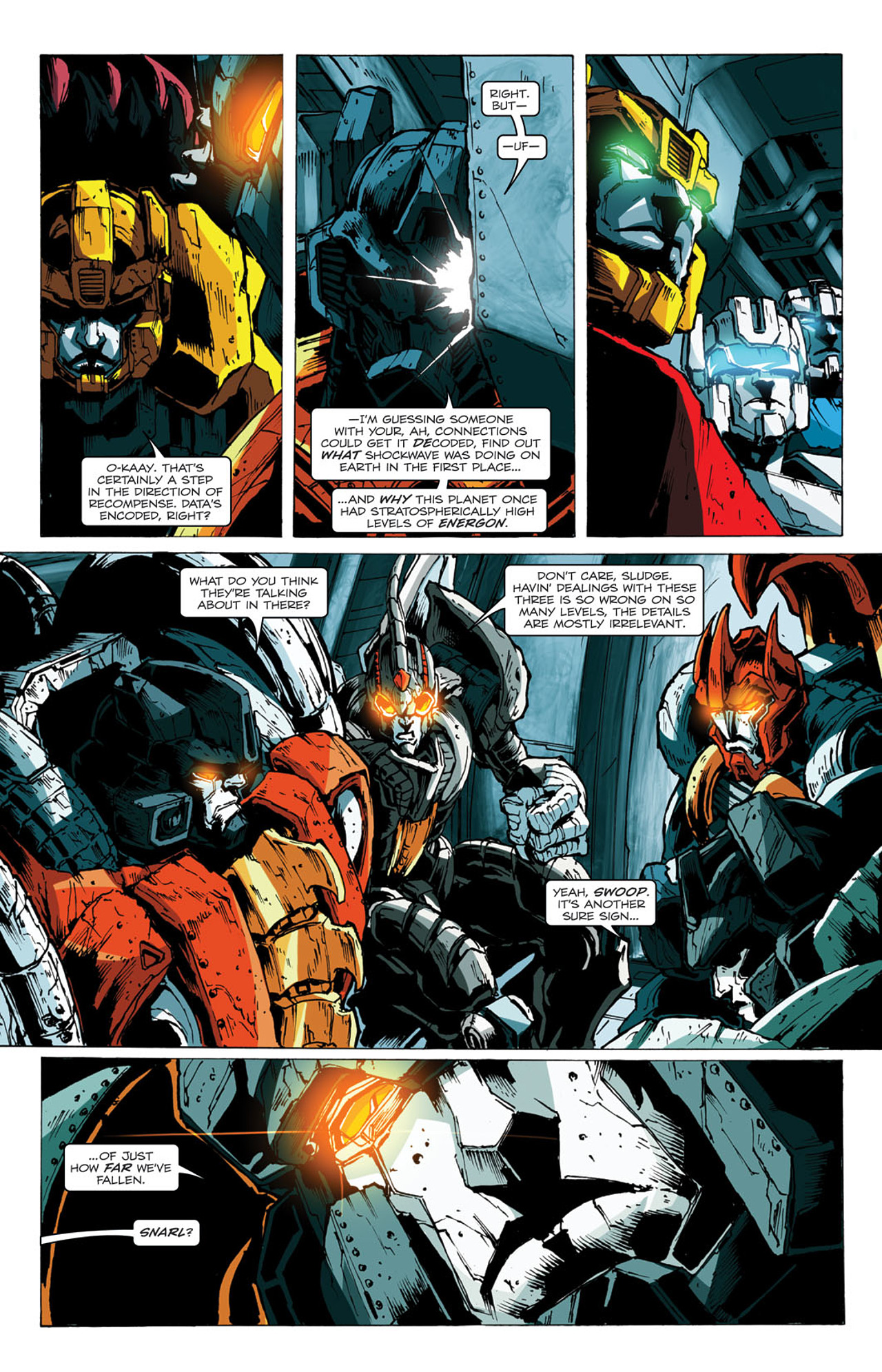Read online The Transformers: Maximum Dinobots comic -  Issue #4 - 10
