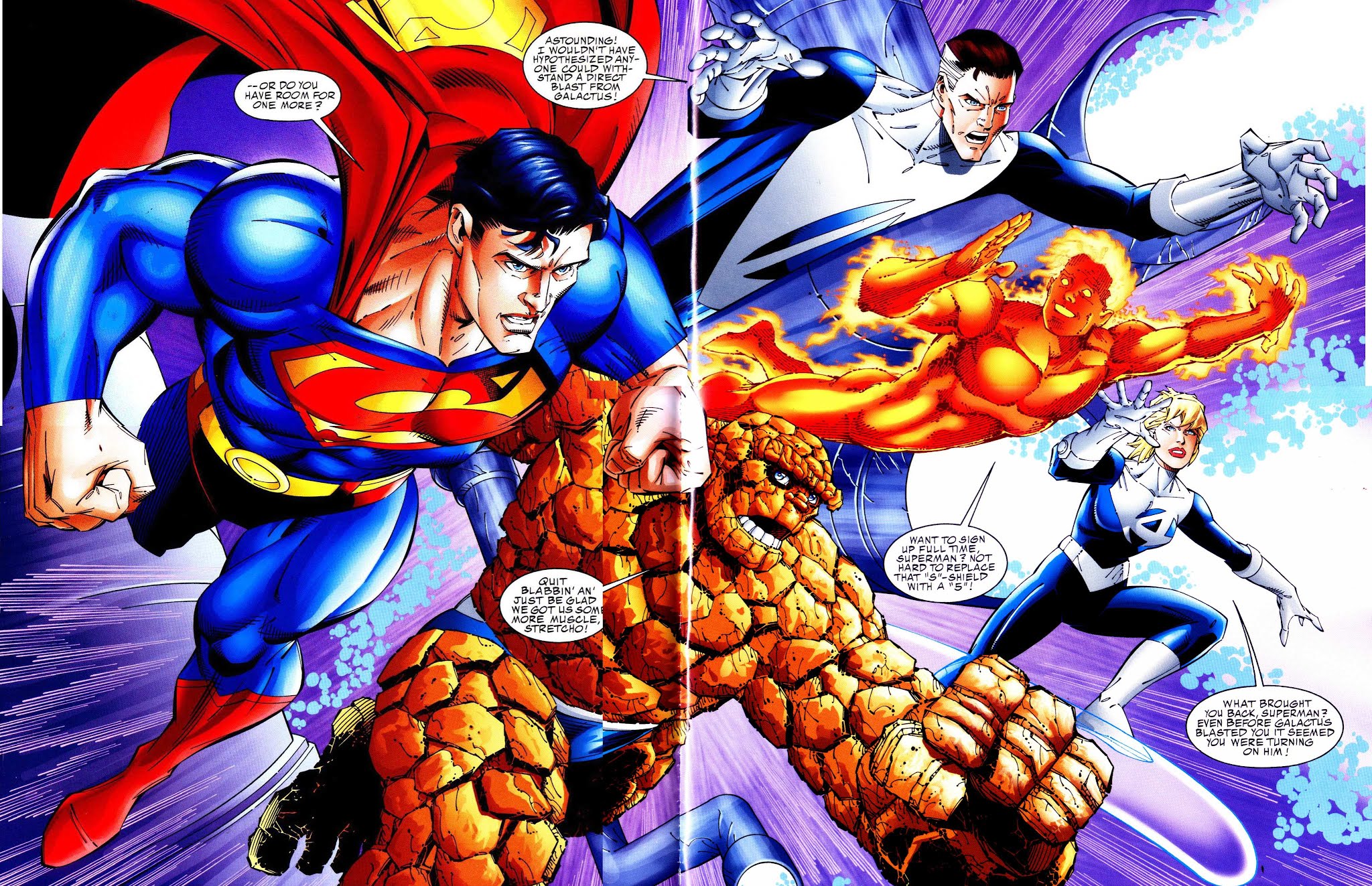 Read online Superman/Fantastic Four comic -  Issue # Full - 47
